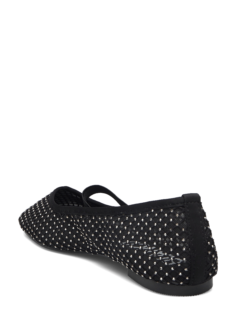 Bianco - BIALILJA Mesh Ballerina - konfirmatsioon - black - 3