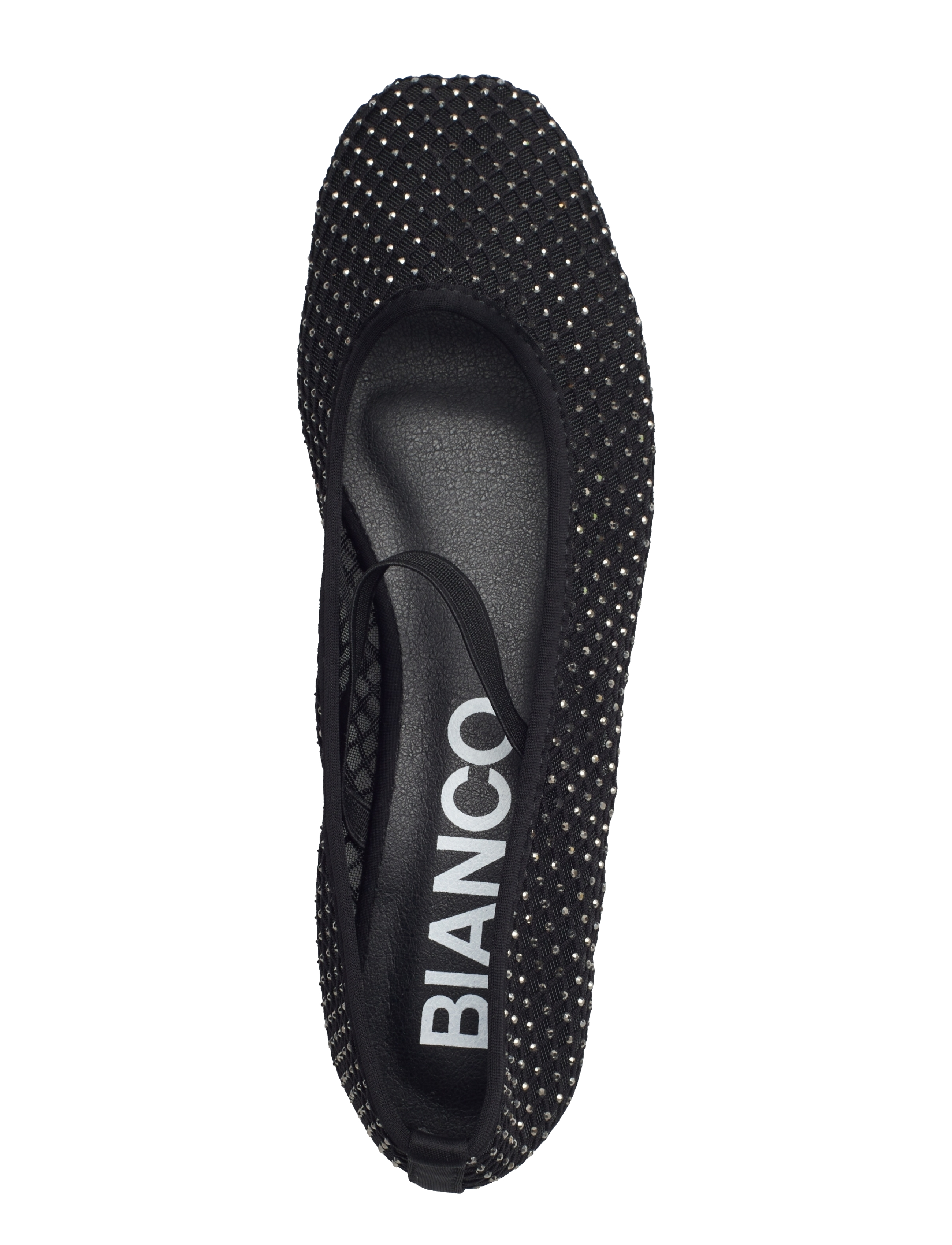 Bianco - BIALILJA Mesh Ballerina - konfirmation - black - 4