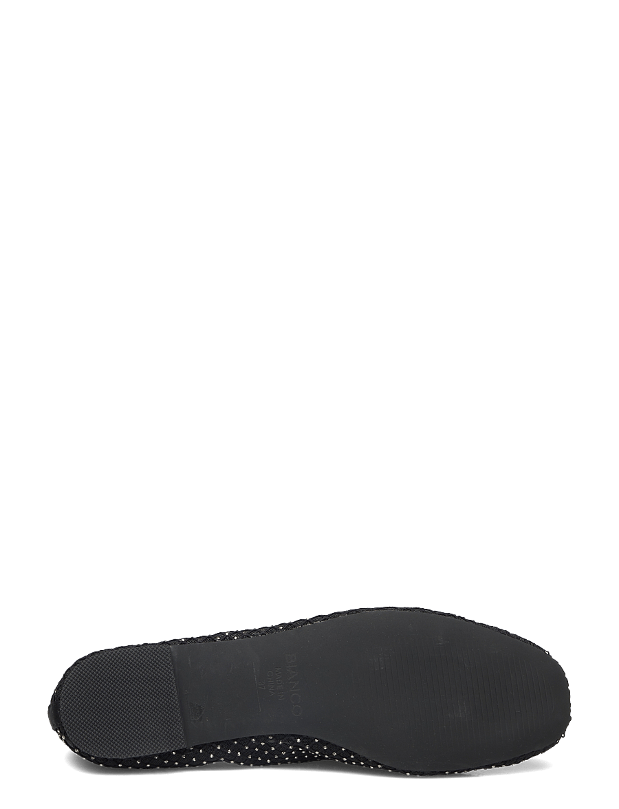 Bianco - BIALILJA Mesh Ballerina - konfirmation - black - 5