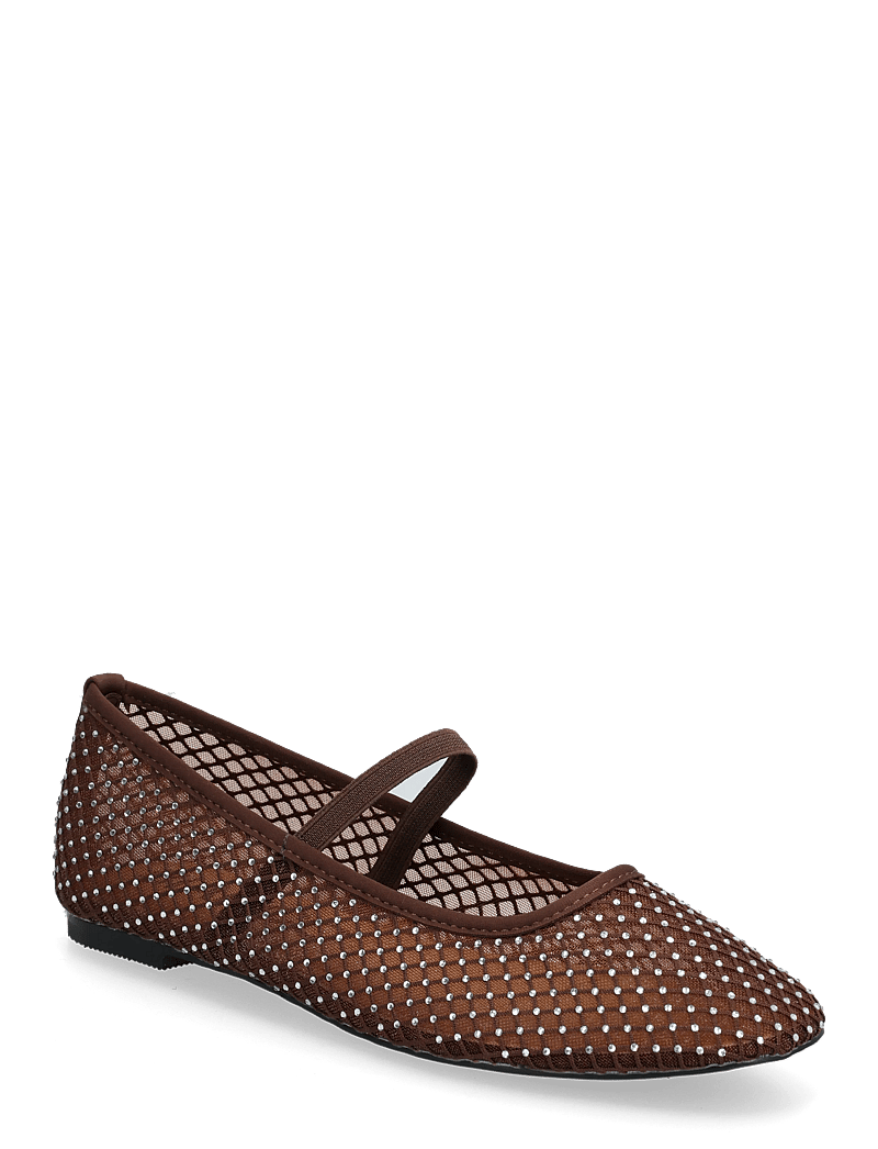 Bianco - BIALILJA Mesh Ballerina - konfirmation - brown - 0