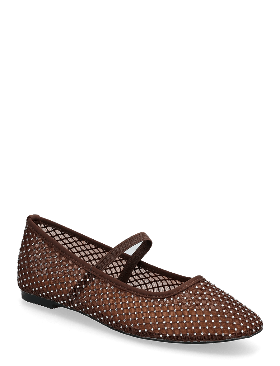 Bianco - BIALILJA Mesh Ballerina - konfirmation - brown - 0