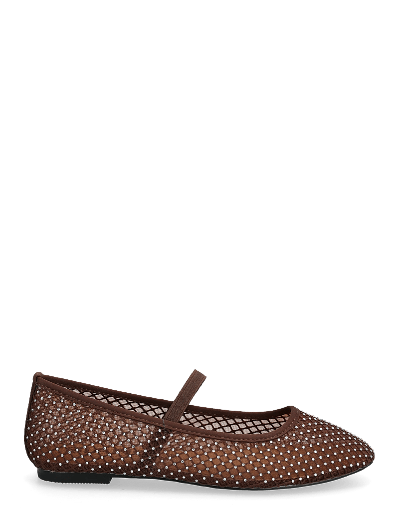 Bianco - BIALILJA Mesh Ballerina - konfirmation - brown - 2