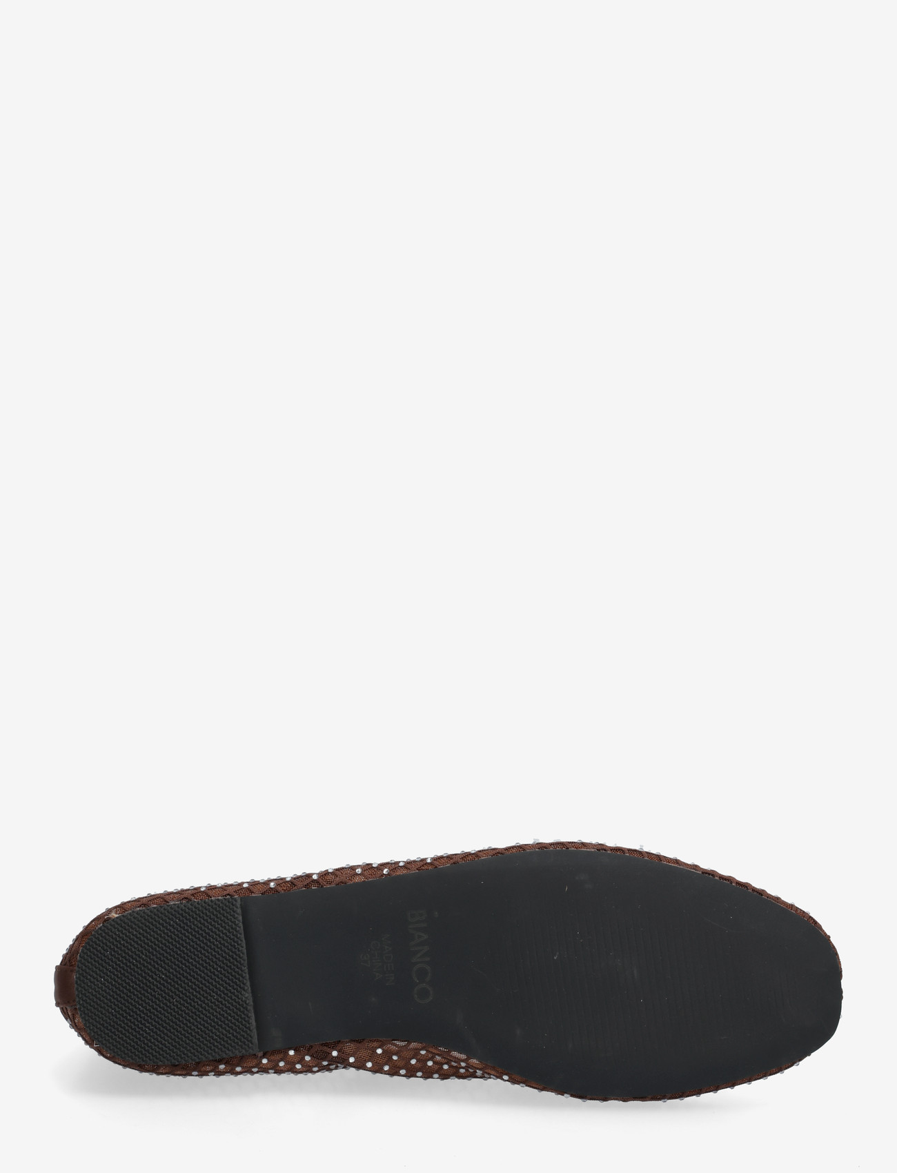 Bianco - BIALILJA Mesh Ballerina - konfirmatsioon - brown - 4