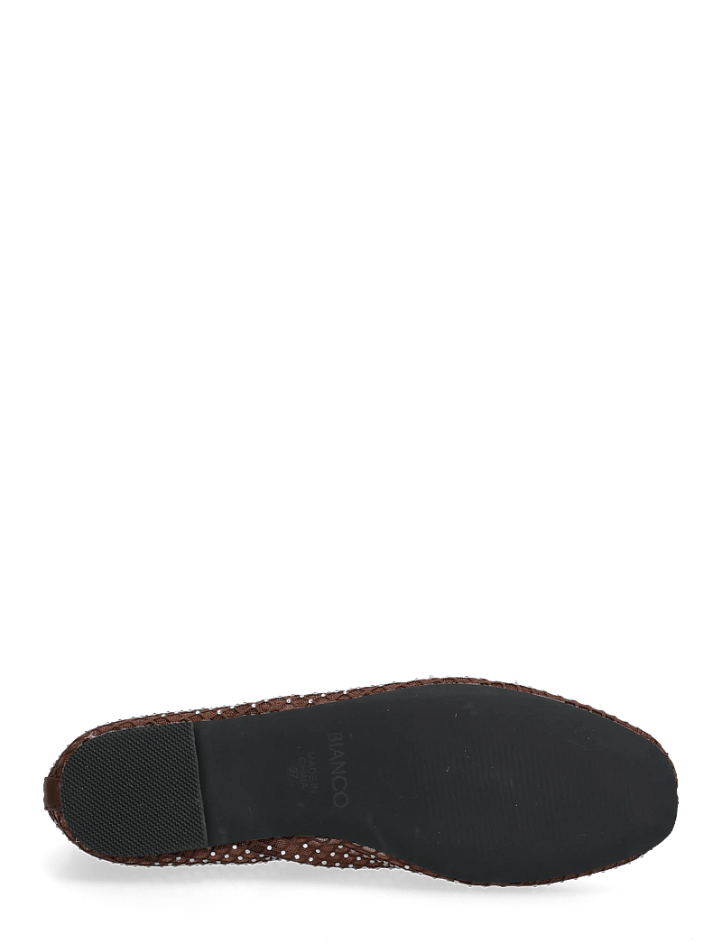Bianco - BIALILJA Mesh Ballerina - konfirmation - brown - 4