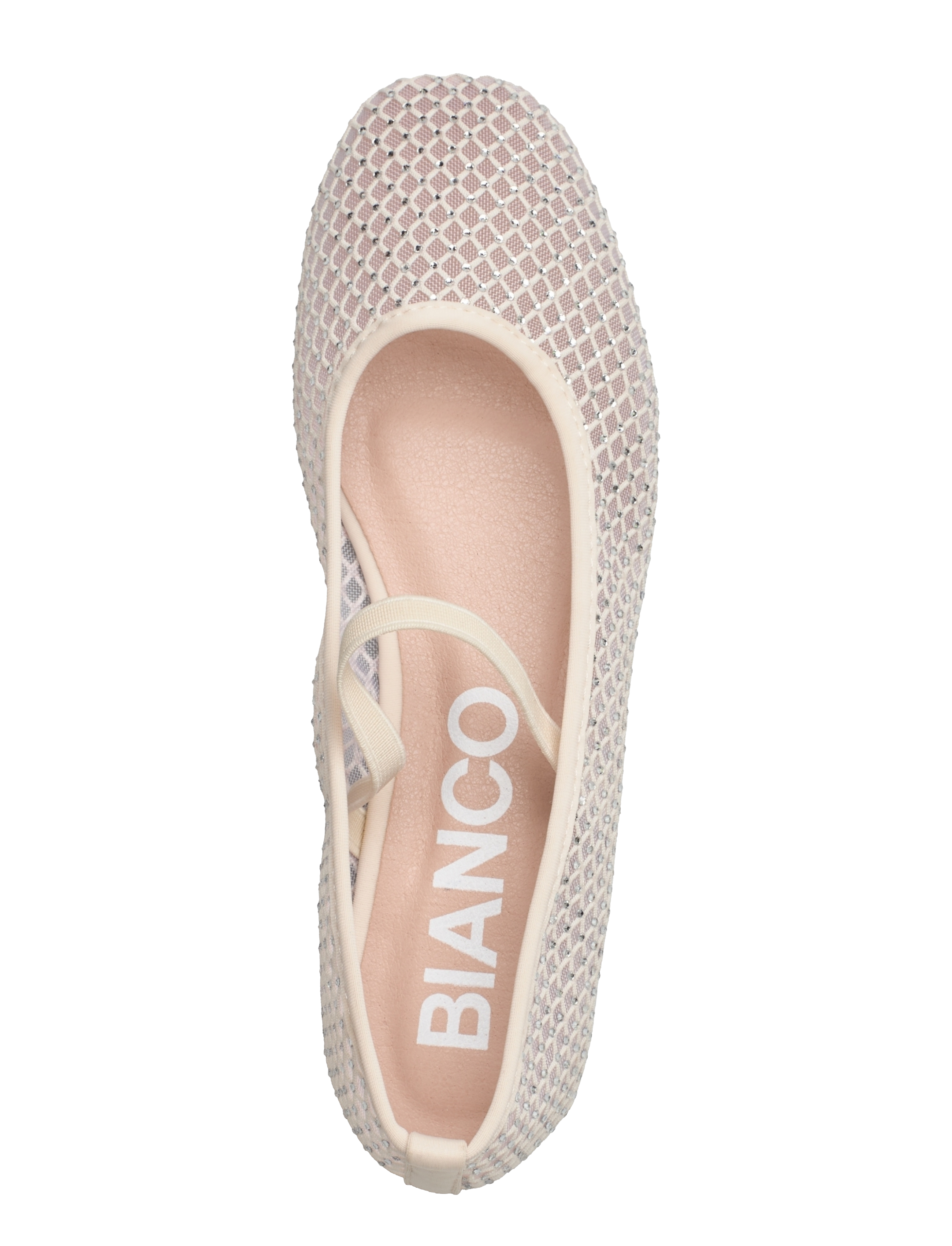 Bianco - BIALILJA Mesh Ballerina - konfirmation - off white - 3