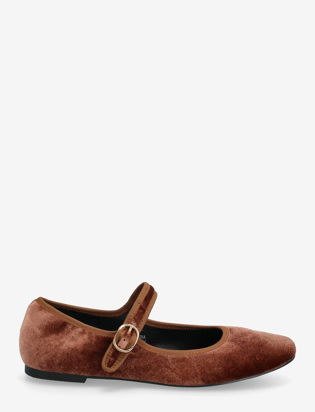 Bianco - BIALILJA Mary Jane Velvet - spesielle anledninger - dark brown - 1