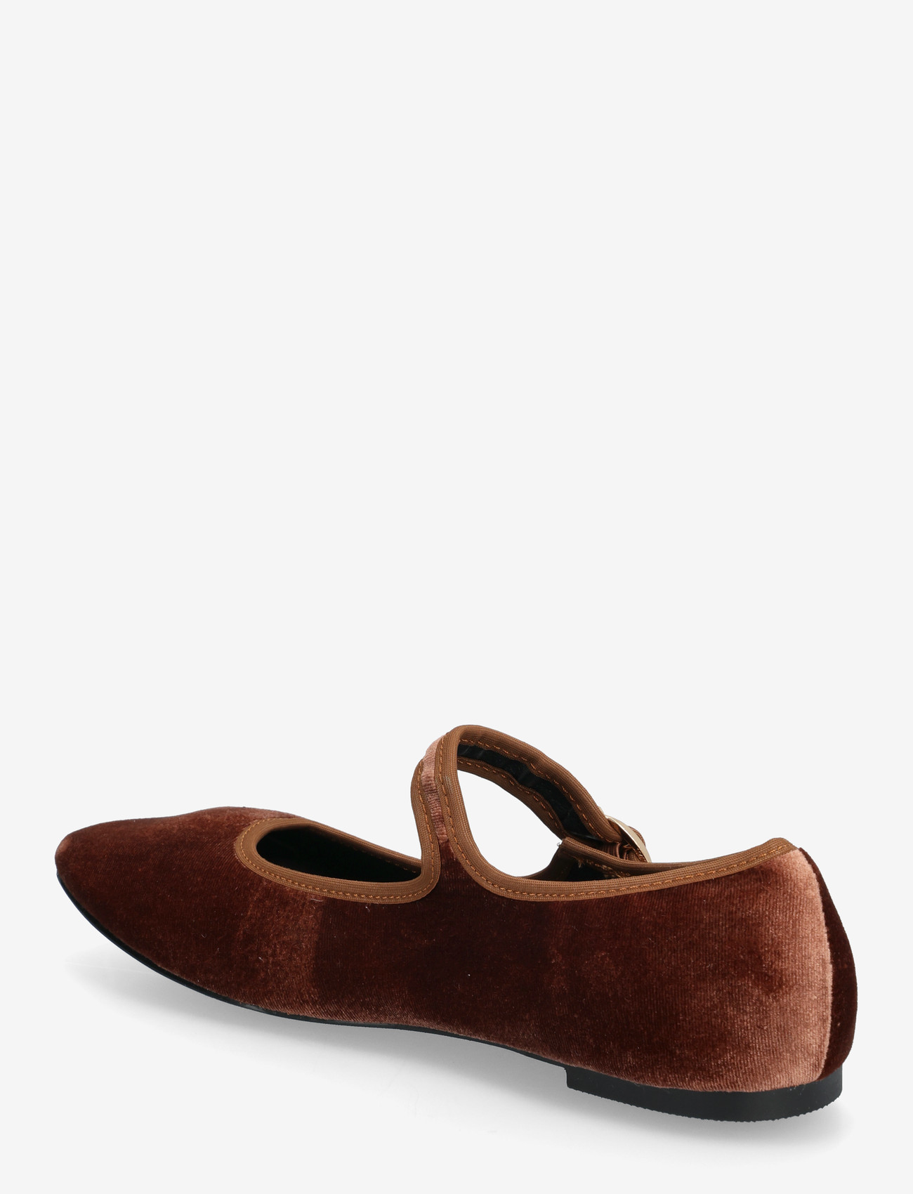 Bianco - BIALILJA Mary Jane Velvet - spesielle anledninger - dark brown - 2
