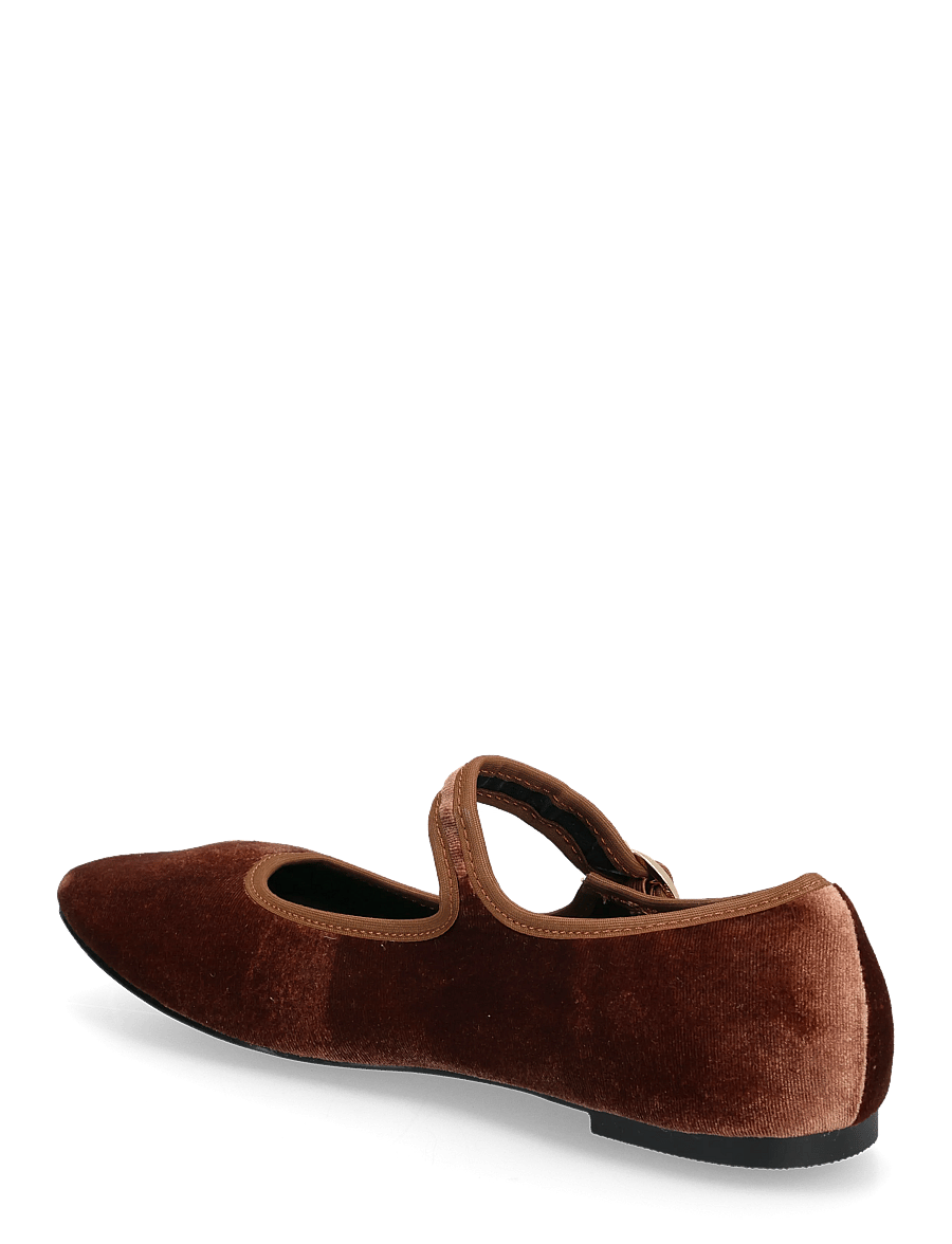 Bianco - BIALILJA Mary Jane Velvet - ypatingos progos - dark brown - 2