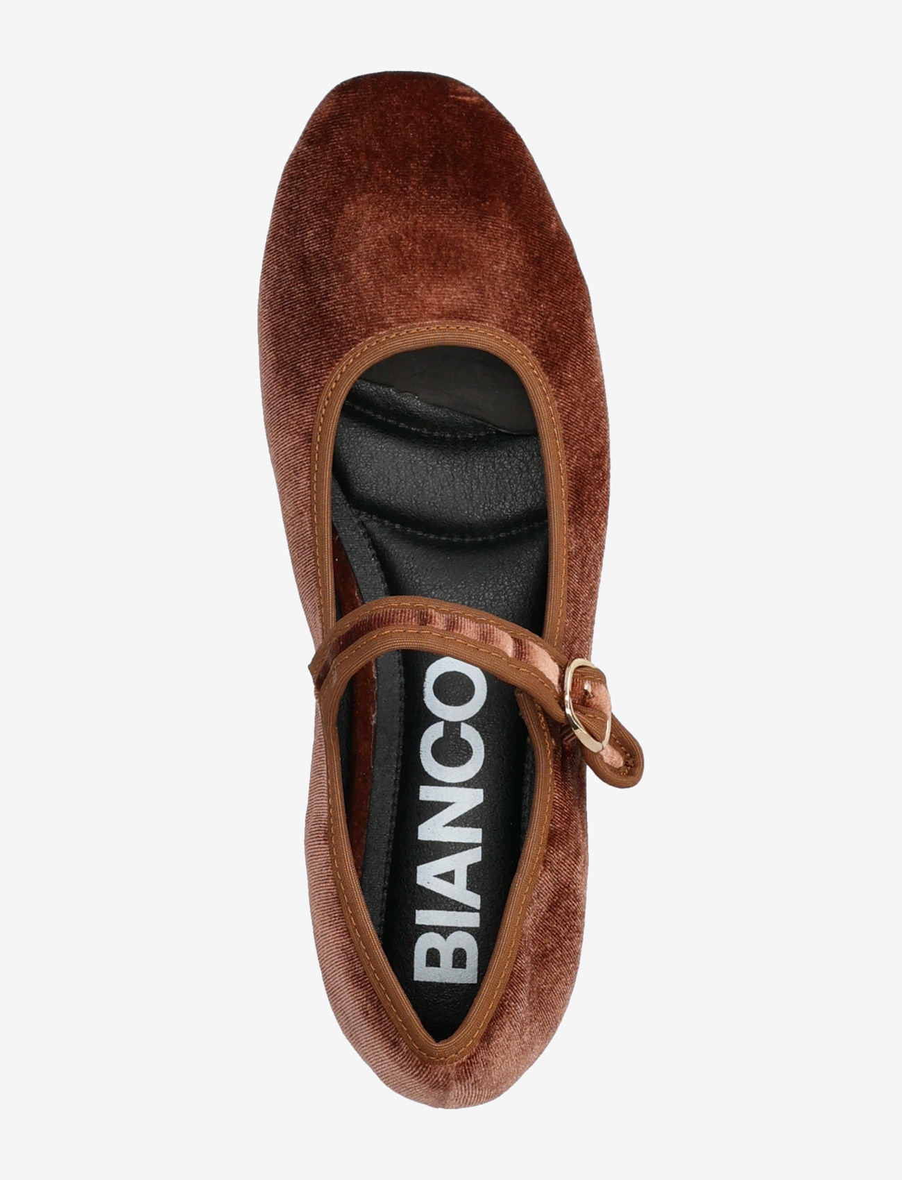 Bianco - BIALILJA Mary Jane Velvet - spesielle anledninger - dark brown - 3