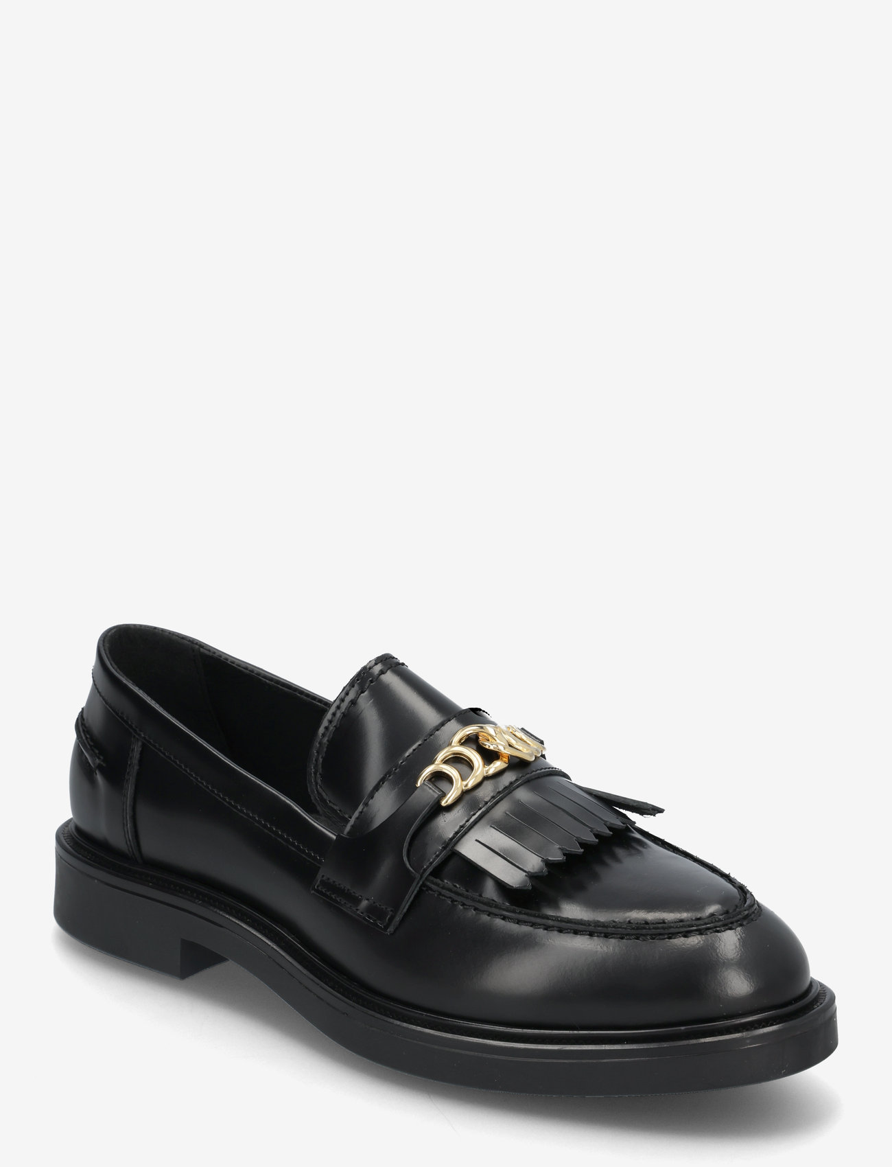 Bianco - BIAADDA Fringe Chain Loafer Polido - erilised sündmused - black - 0
