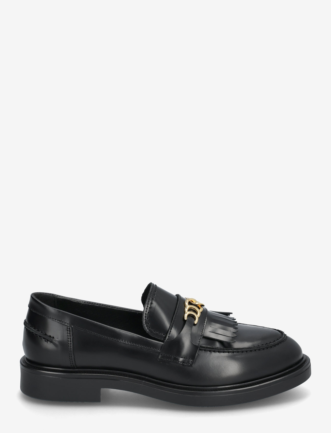 Bianco - BIAADDA Fringe Chain Loafer Polido - erilised sündmused - black - 1