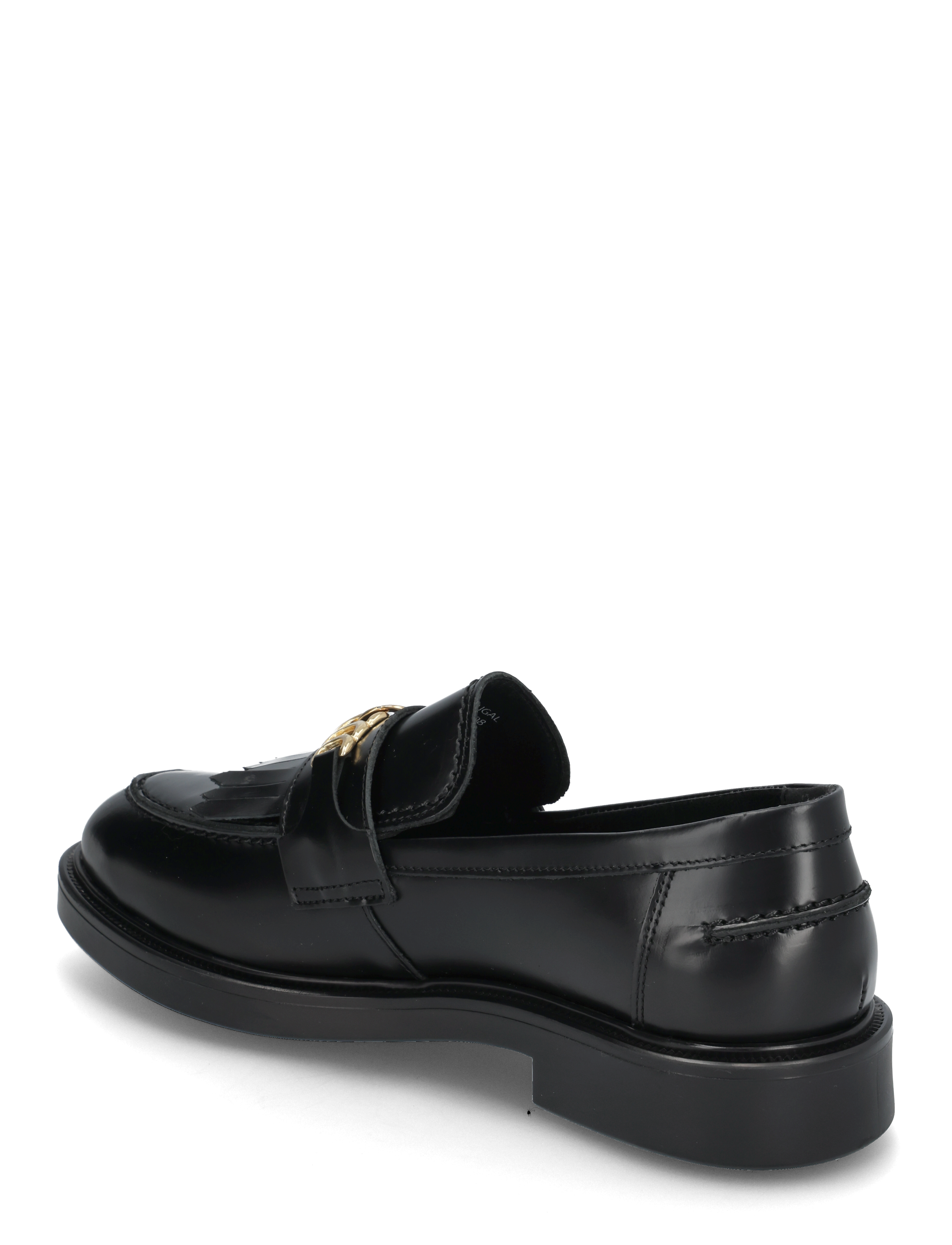Bianco - BIAADDA Fringe Chain Loafer Polido - fashion trends - black - 2