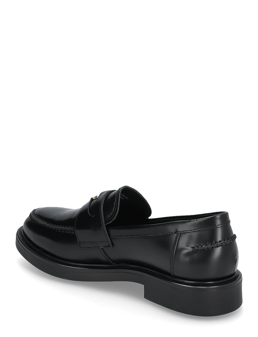 Bianco - BIAADDA Penny Loafer Coin Polido - black - 3