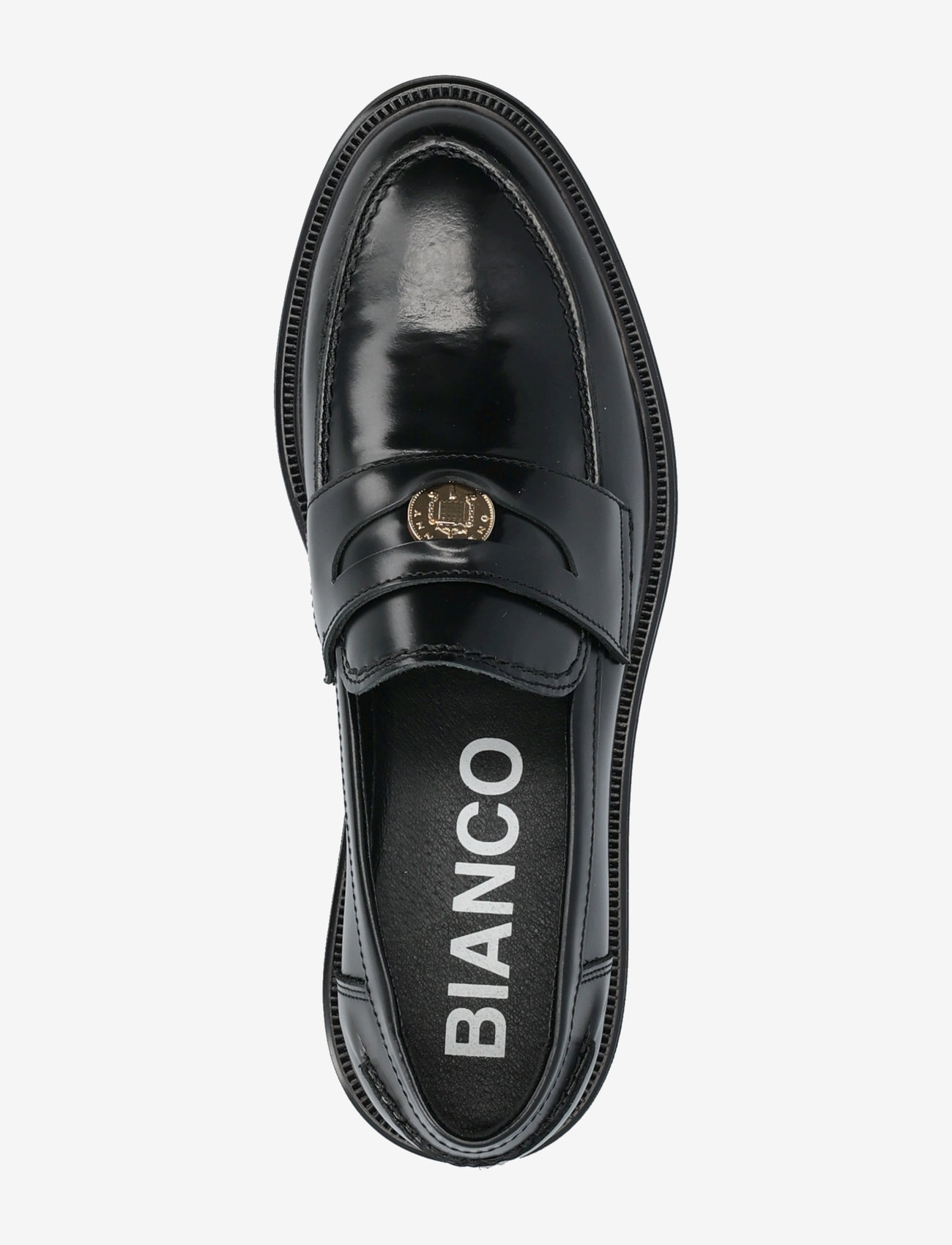 Bianco - BIAADDA Penny Loafer Coin Polido - besondere anlässe - black - 4