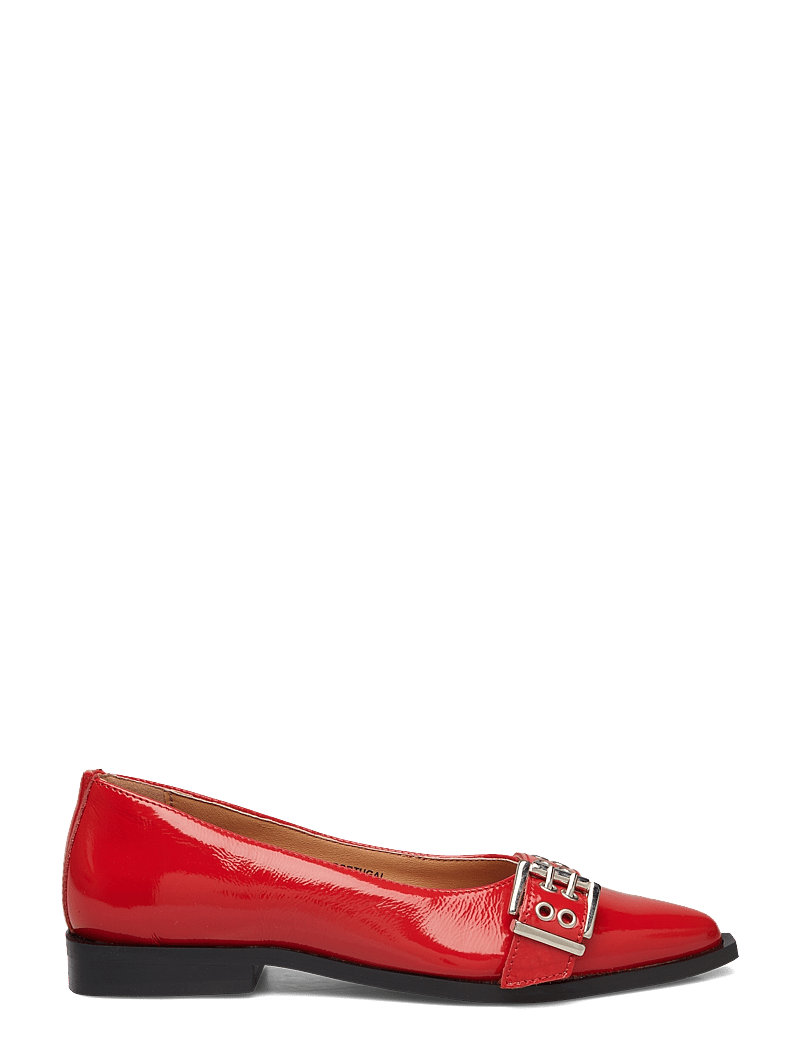 Bianco - BIAVICTORIA Buckle Ballet Flat Nappalak - besondere anlässe - red nappalak - 1