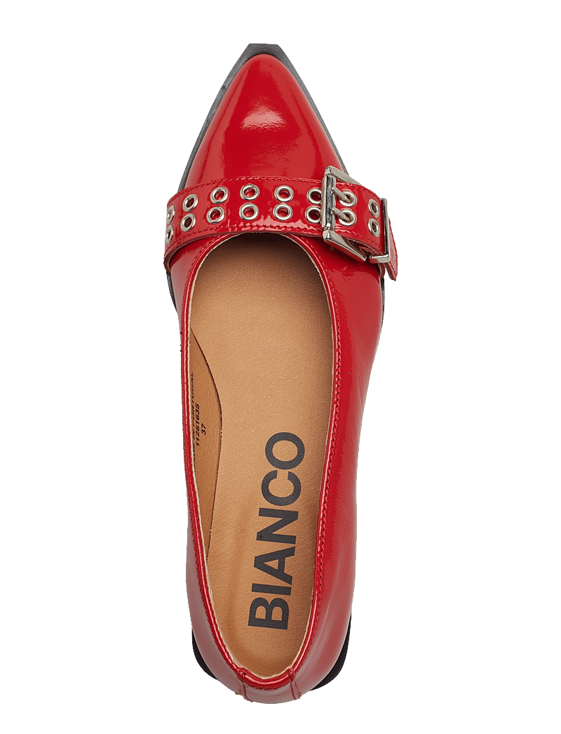 Bianco - BIAVICTORIA Buckle Ballet Flat Nappalak - besondere anlässe - red nappalak - 3