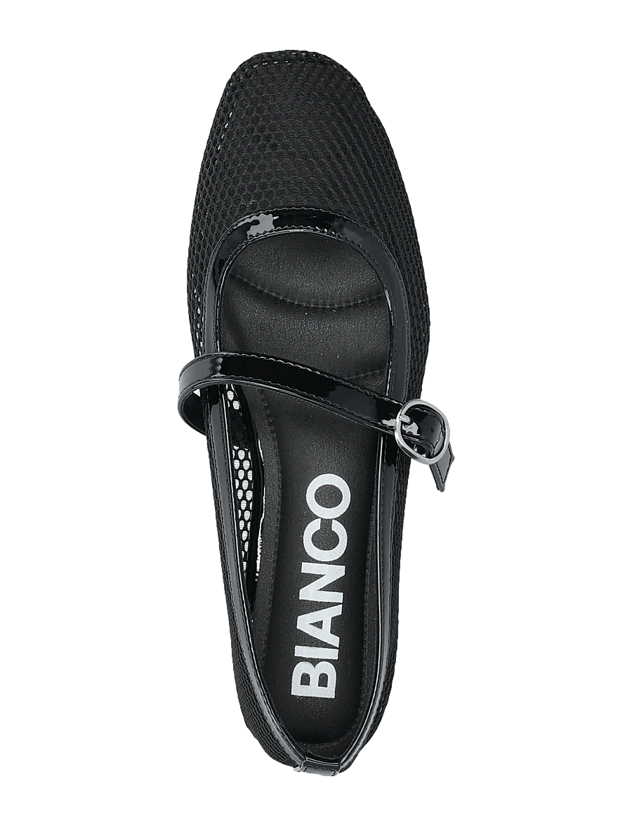Bianco - BIALILJA Mary Jane Mesh - besondere anlässe - black - 3
