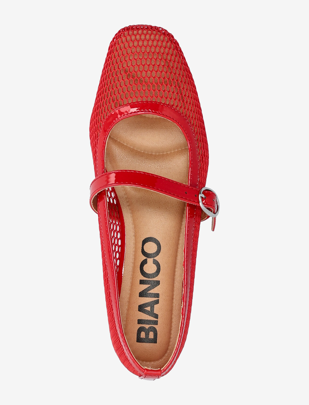 Bianco - BIALILJA Mary Jane Mesh - red - 4