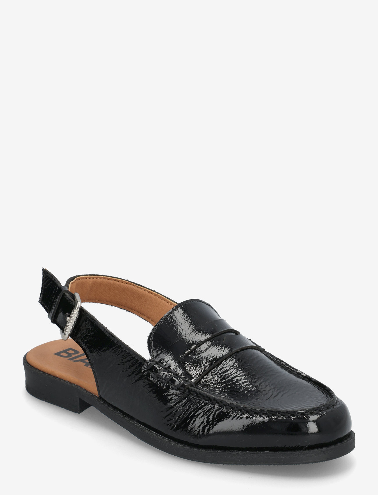 Bianco - BIAPOP Slingback Loafer Nappalak - modes tendences - black - 0