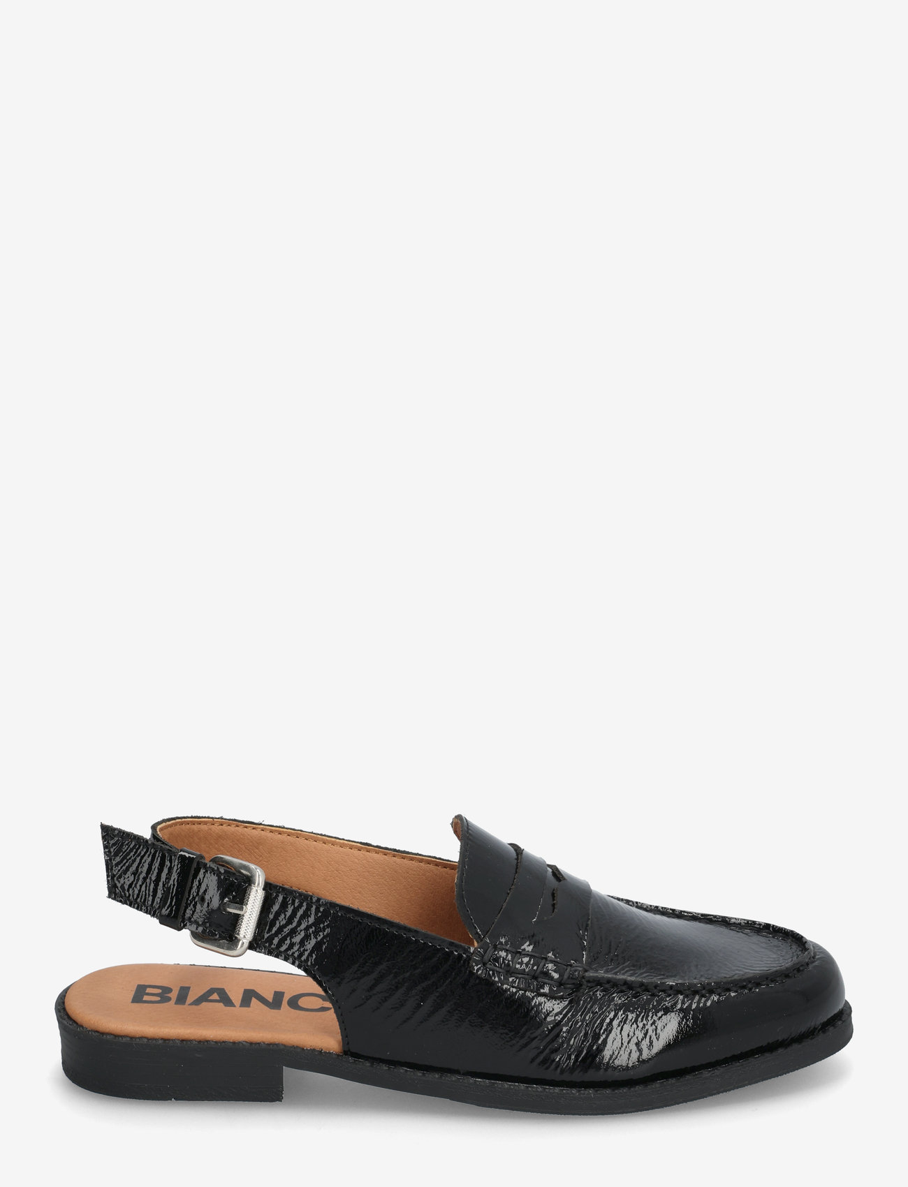 Bianco - BIAPOP Slingback Loafer Nappalak - modes tendences - black - 1
