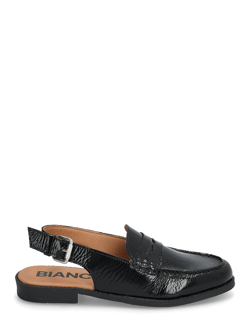 Bianco - BIAPOP Slingback Loafer Nappalak - modes tendences - black - 1