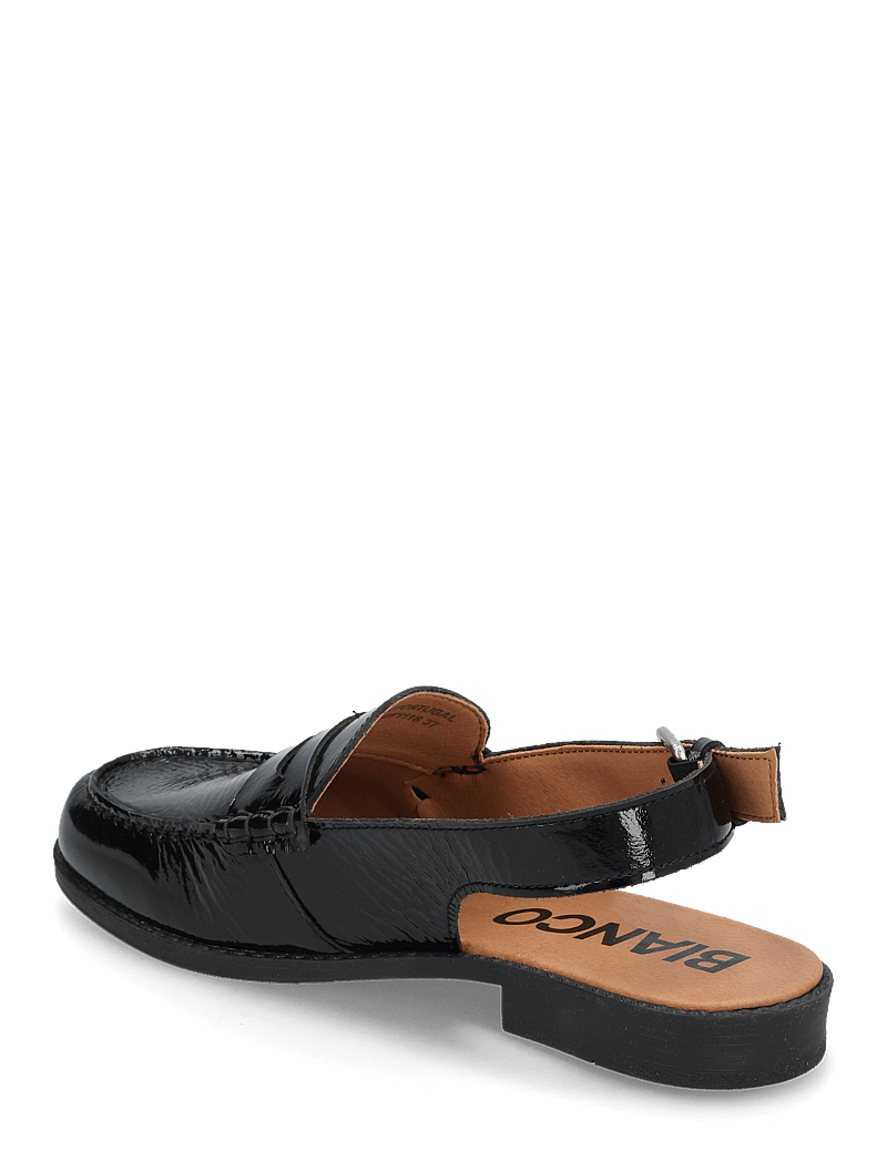 Bianco - BIAPOP Slingback Loafer Nappalak - modes tendences - black - 2