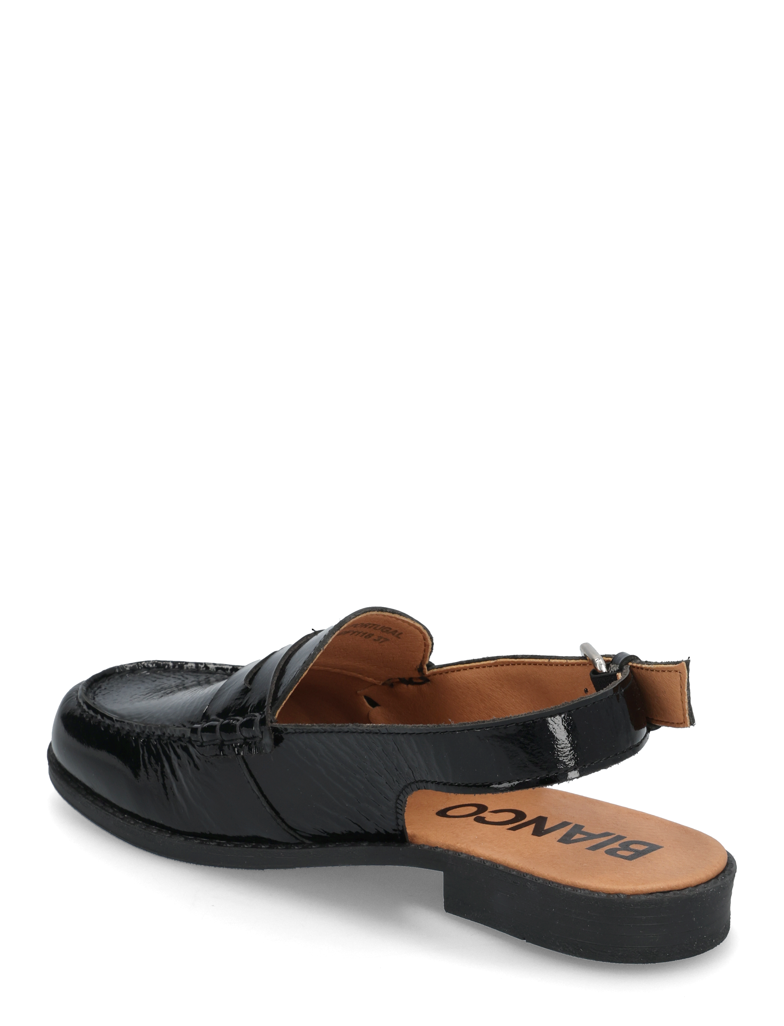Bianco - BIAPOP Slingback Loafer Nappalak - fashion trends - black - 2