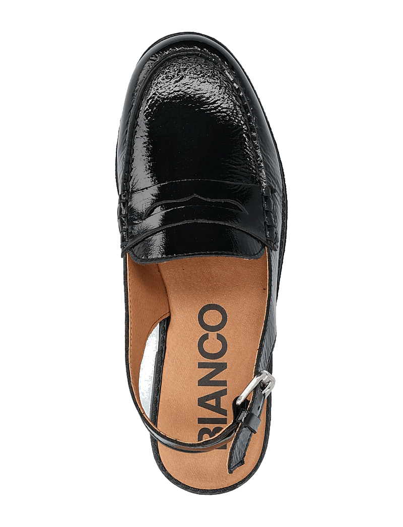Bianco - BIAPOP Slingback Loafer Nappalak - modes tendences - black - 3