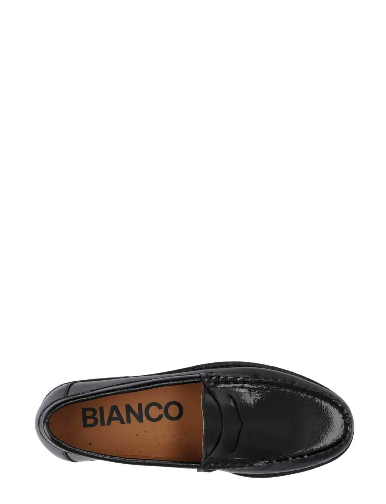 Bianco - BIAPOP Penny Loafer Nappalak - herbstschuhe - black - 4