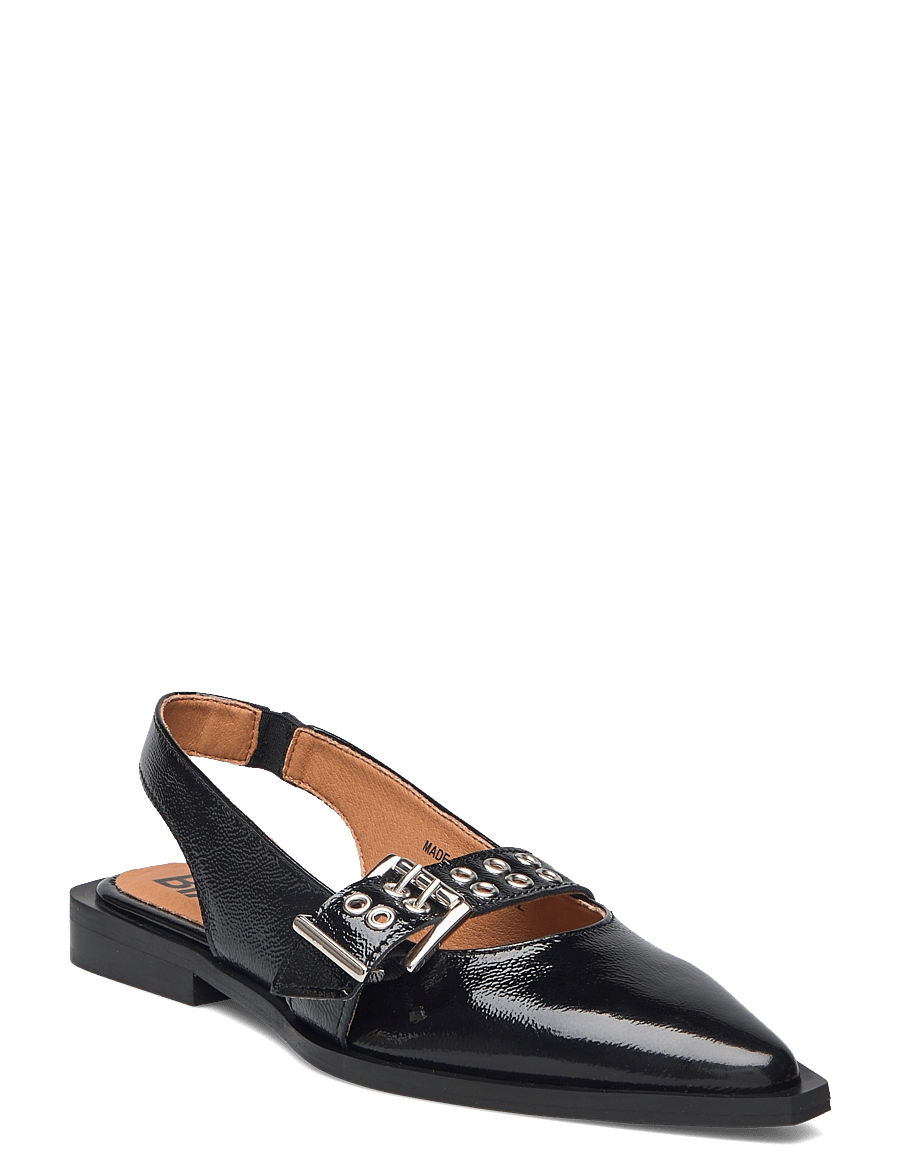 Bianco - BIAVICTORIA Single Buckle Slingback Leather - besondere anlässe - black nappalak - 0