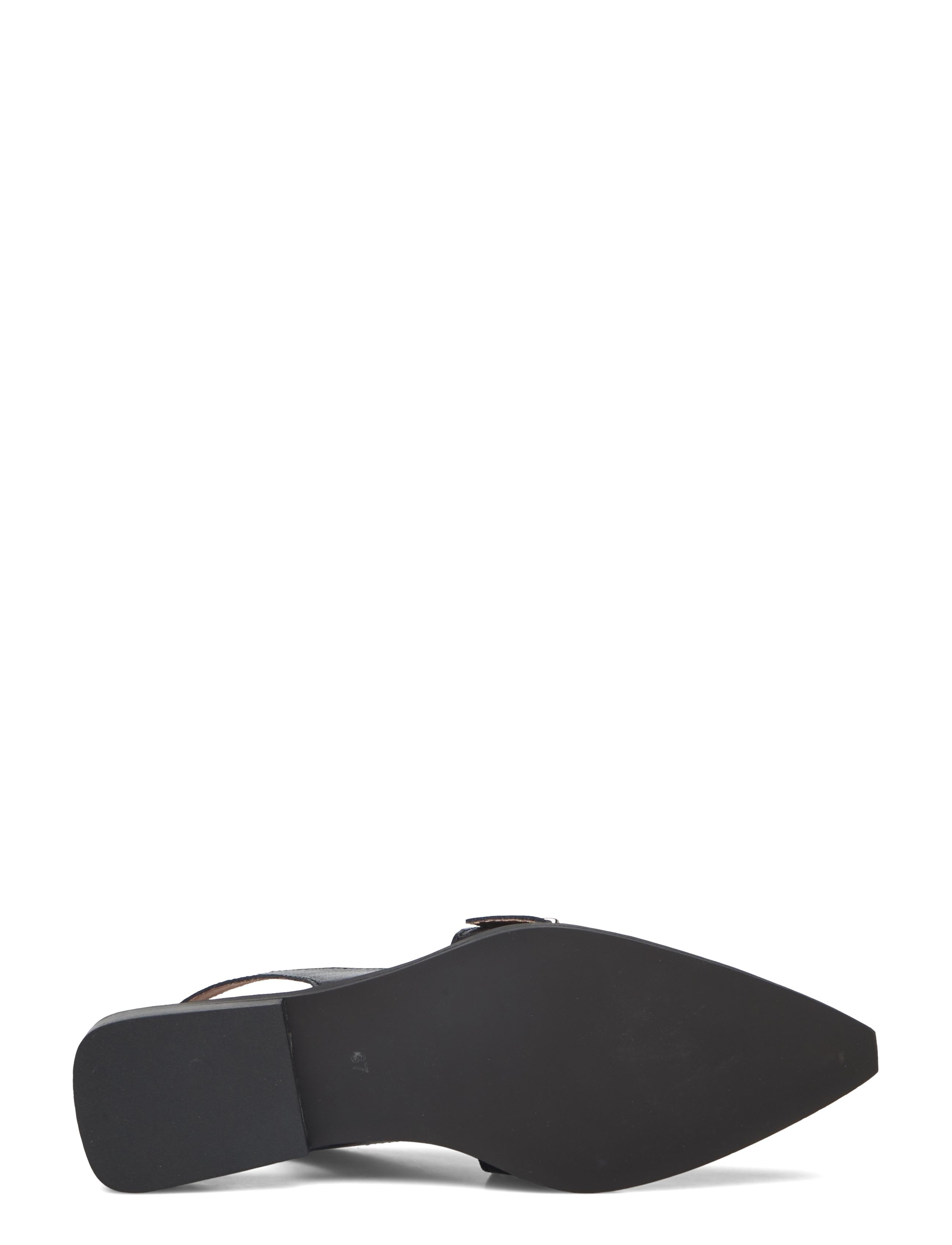 Bianco - BIAVICTORIA Single Buckle Slingback Leather - Īpaši notikumi - black nappalak - 4