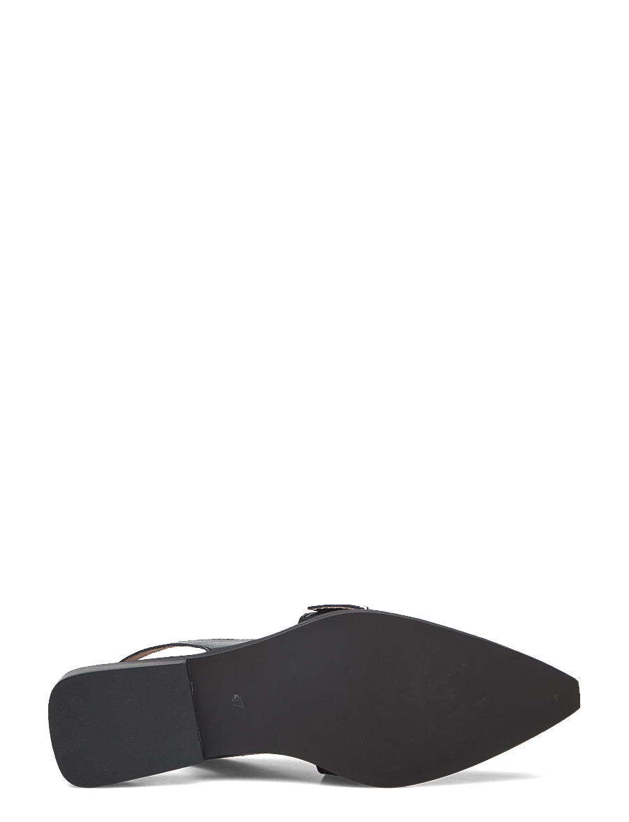 Bianco - BIAVICTORIA Single Buckle Slingback Leather - besondere anlässe - black nappalak - 4