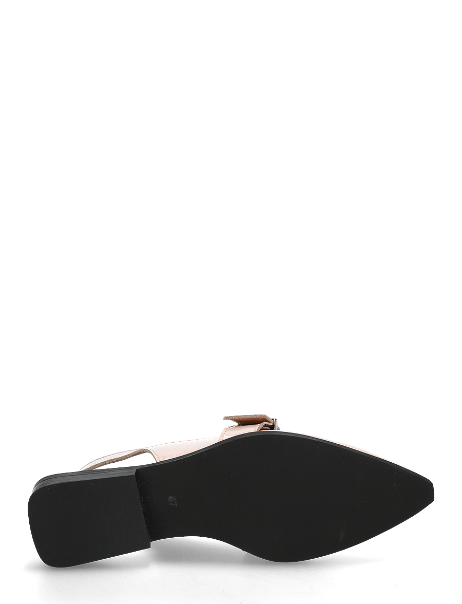 Bianco - BIAVICTORIA Single Buckle Slingback Leather - besondere anlässe - dusty pink patent - 4