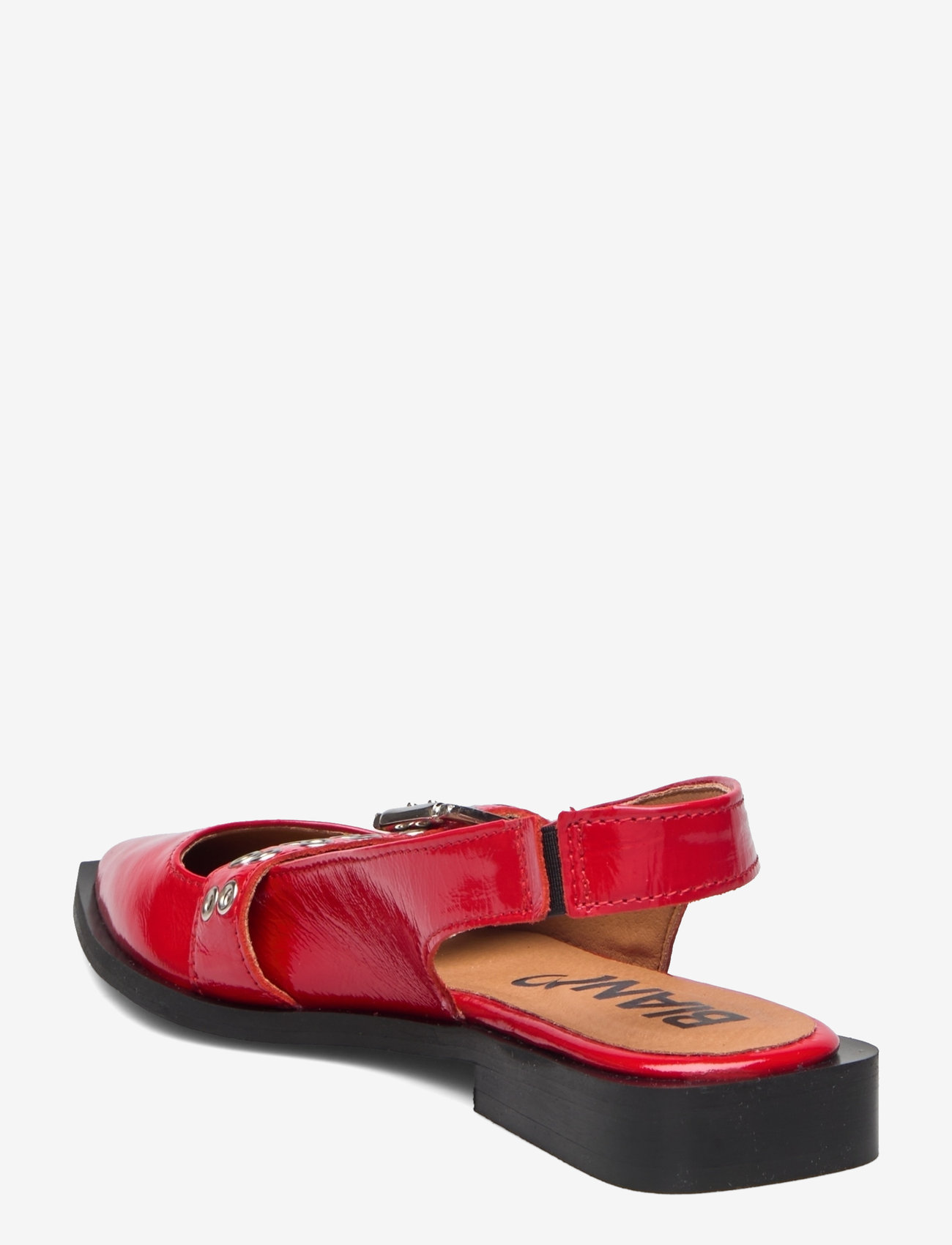 Bianco - BIAVICTORIA Single Buckle Slingback Leather - madalad slingback-kingad - red nappalak - 2