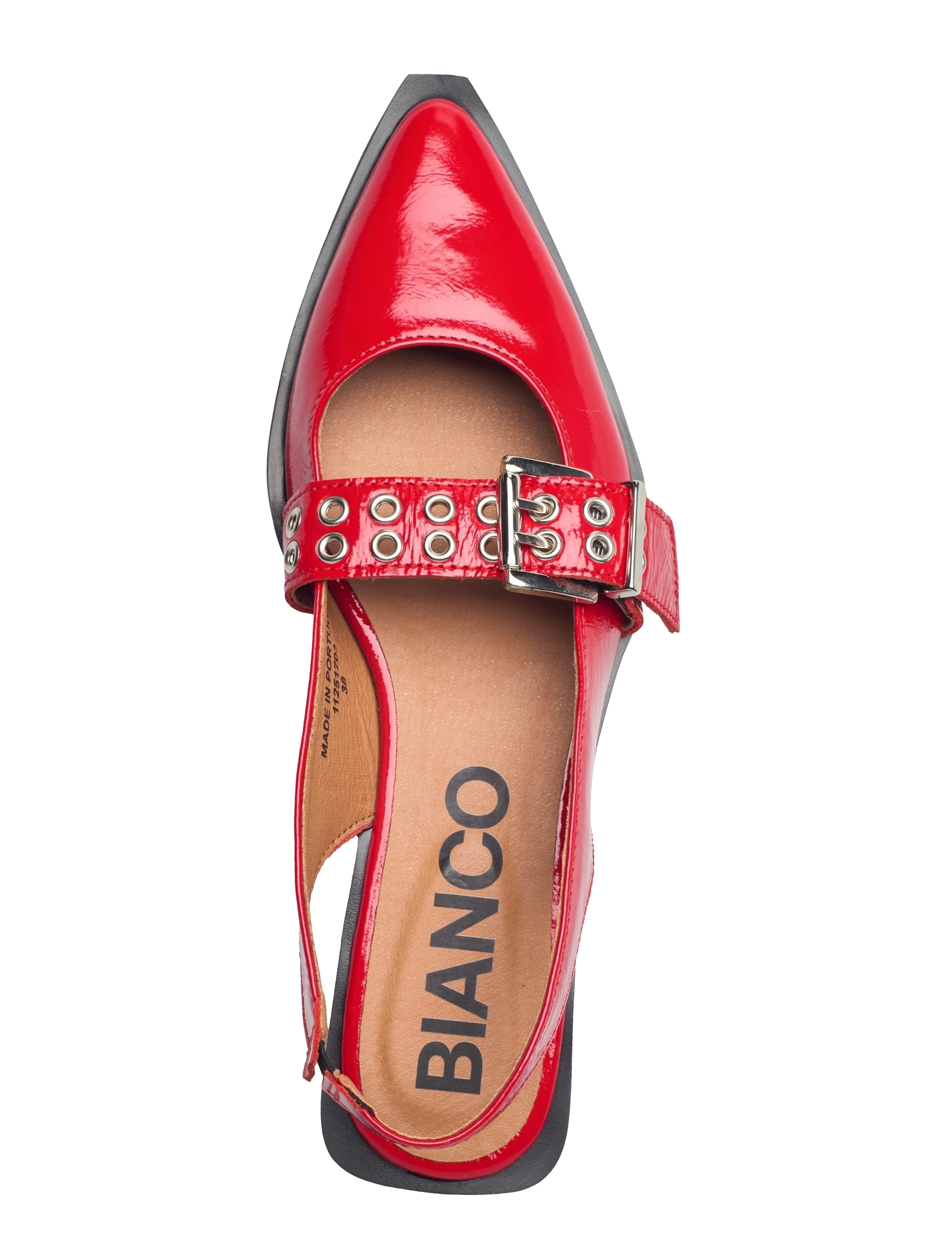 Biavictoria Single Buckle Slingback Leather 4