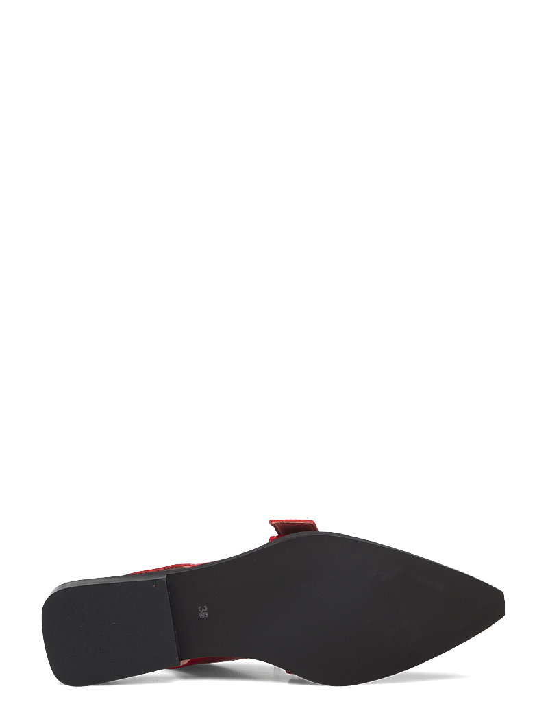 Bianco - BIAVICTORIA Single Buckle Slingback Leather - madalad slingback-kingad - red nappalak - 4