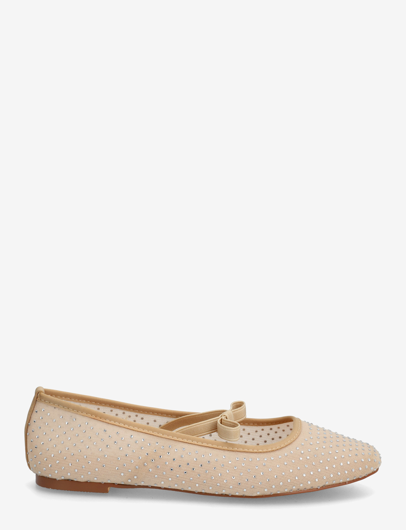 Bianco - Fall Rhinestone Bow Ballerina #M - særlige begivenheder - nude - 1