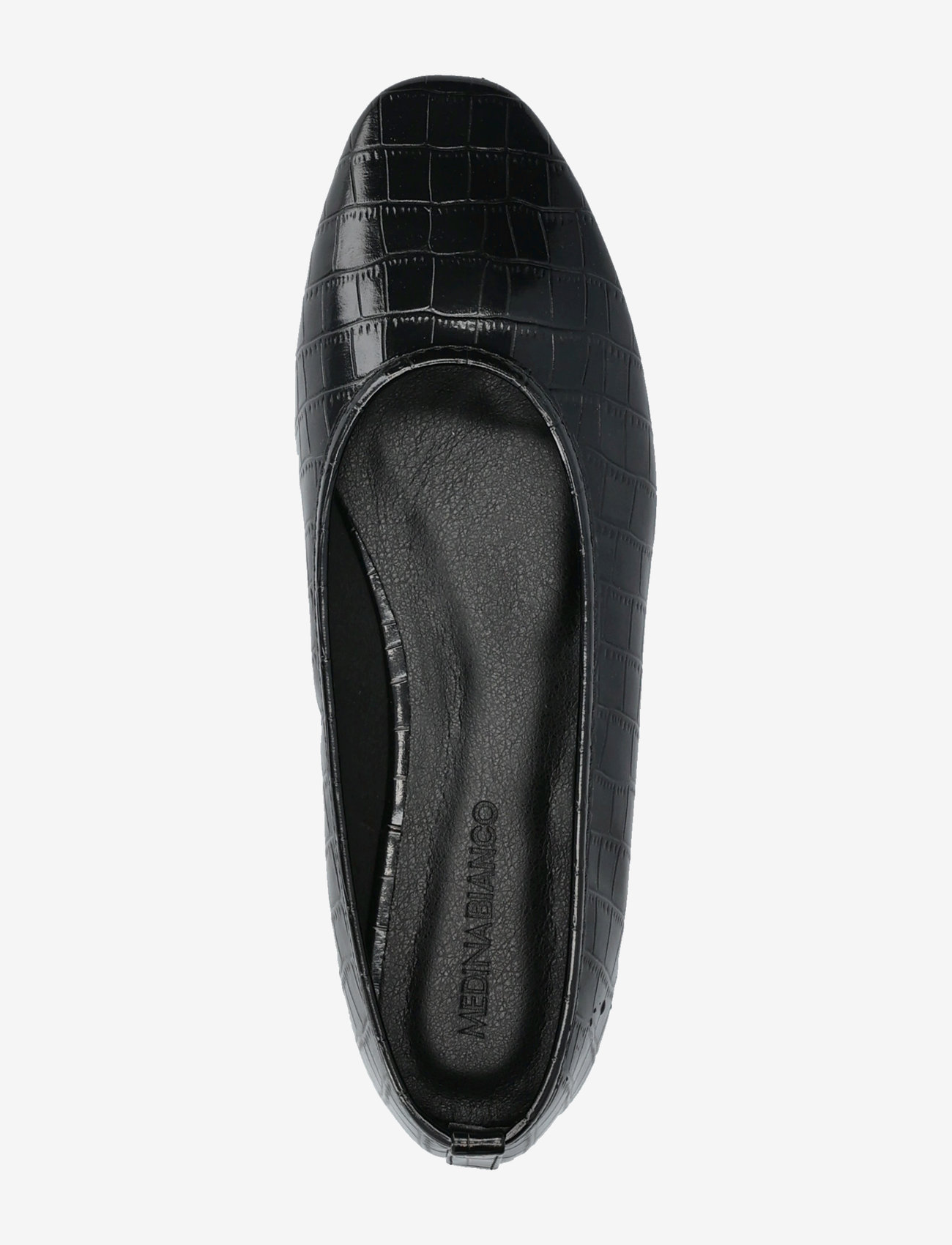 Bianco - Fall Ballerina #C - naised - black croco - 3