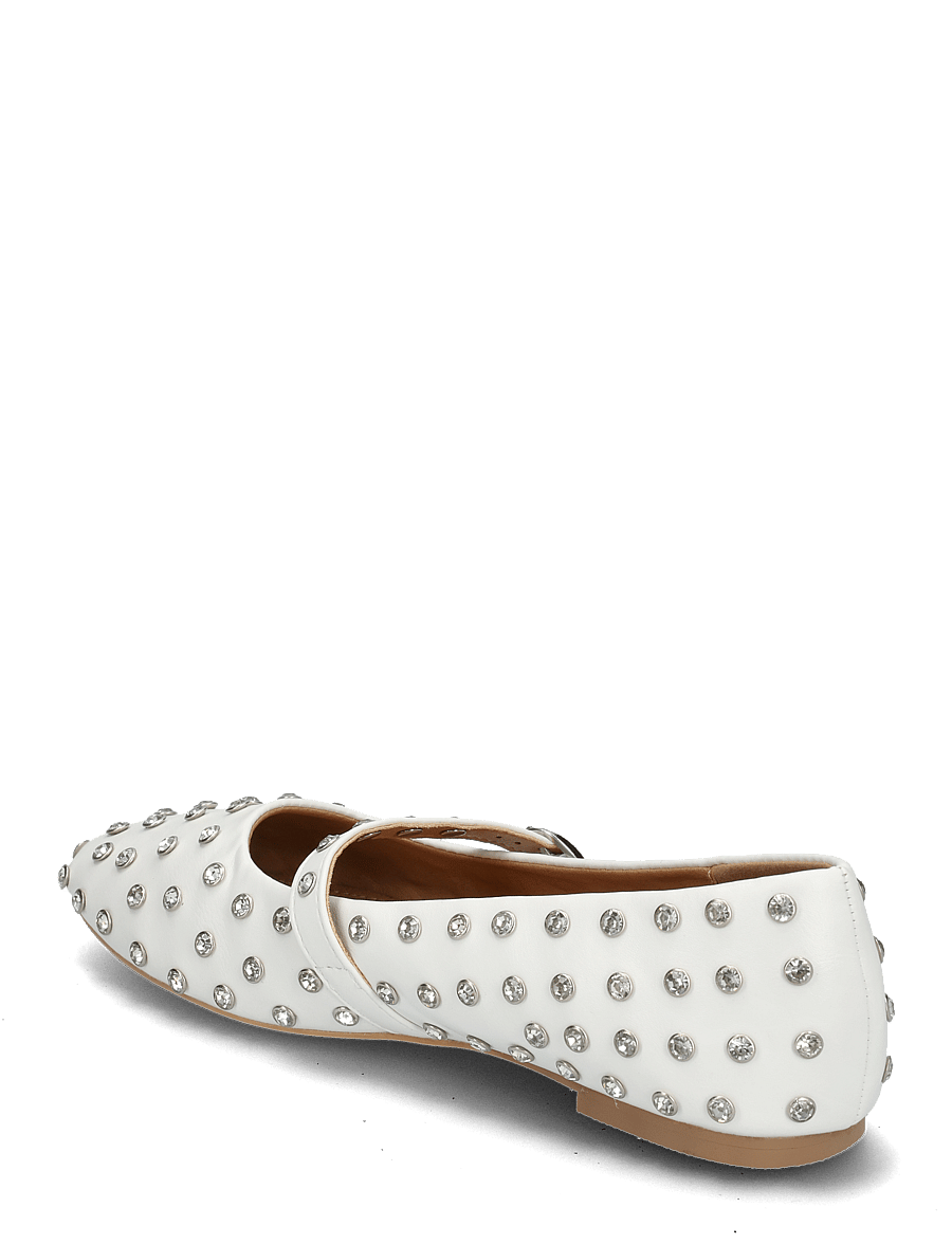 Bianco - Fall Simili Mary Jane #P - konfirmation - white - 3