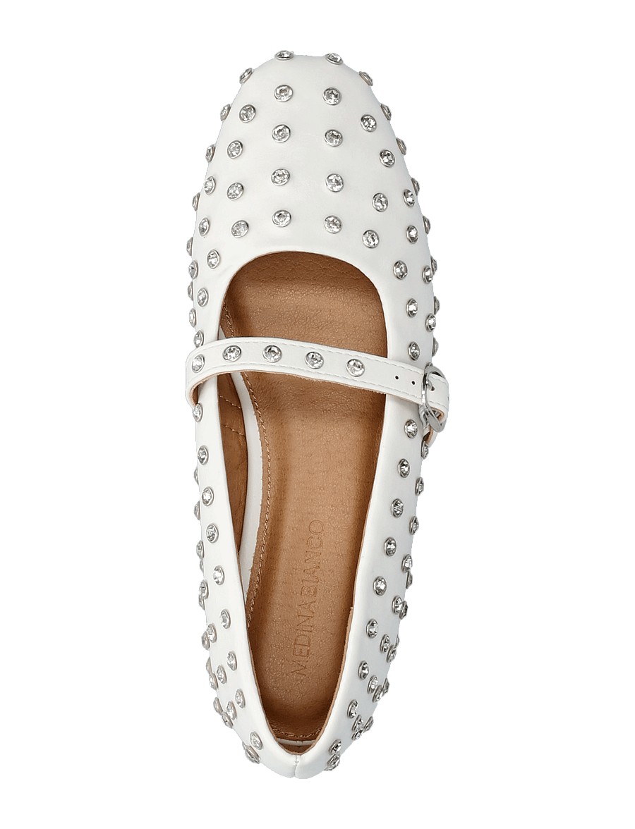 Bianco - Fall Simili Mary Jane #P - konfirmation - white - 4