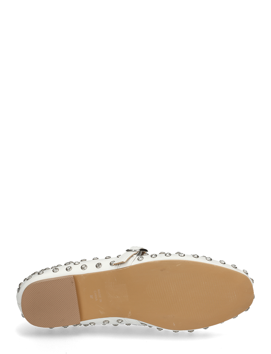 Bianco - Fall Simili Mary Jane #P - konfirmation - white - 5