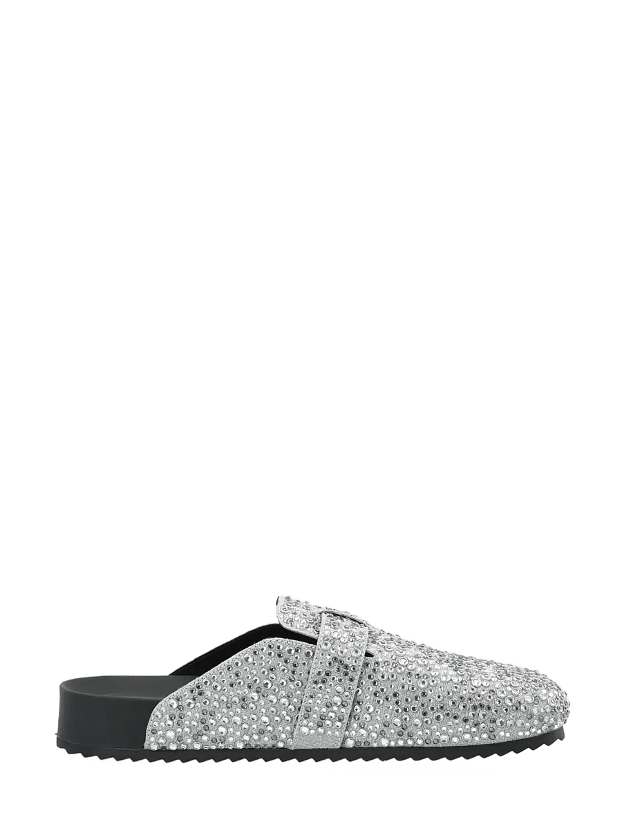 Bianco - Sand Mule Simili Stones #P - silver - 3