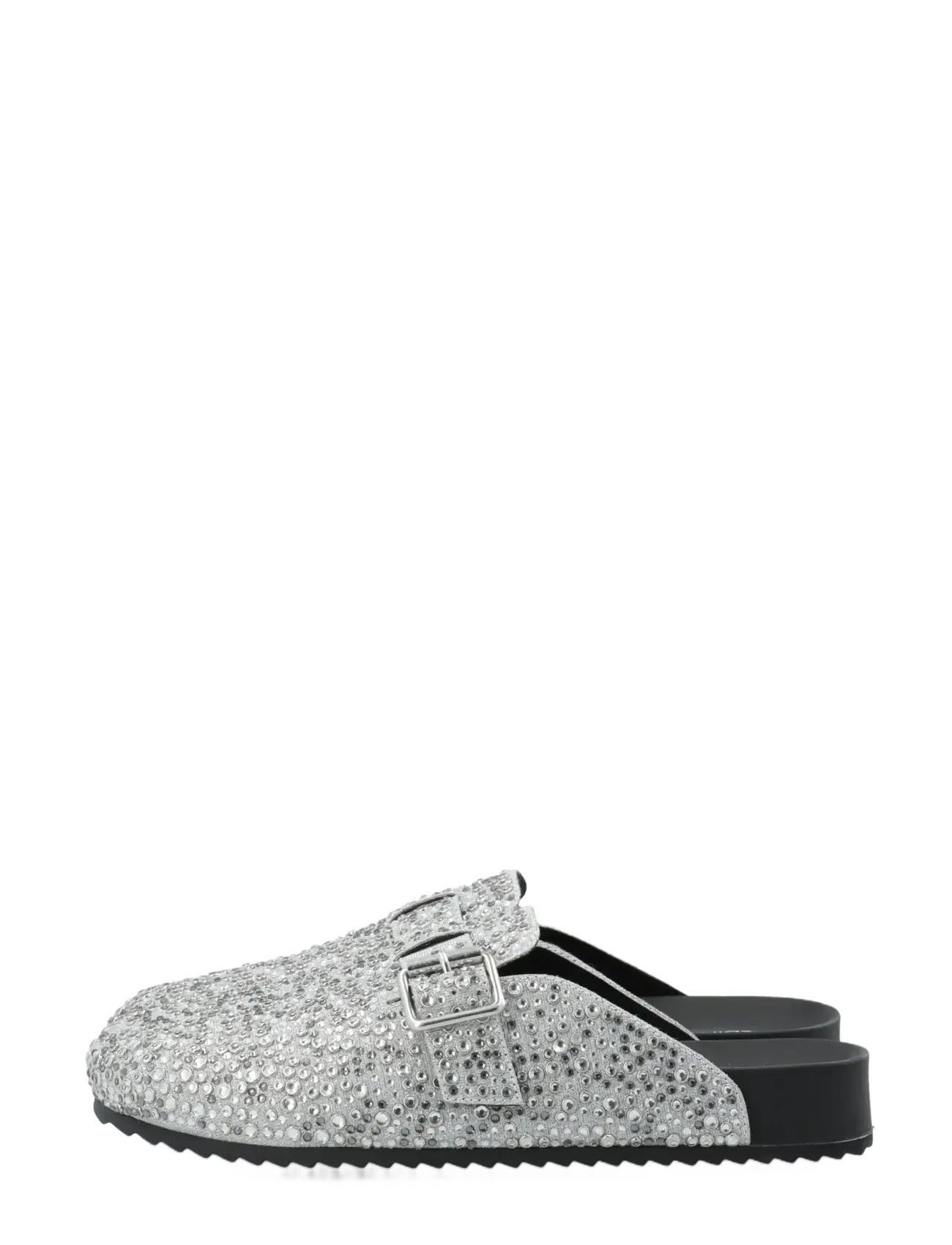 Bianco - Sand Mule Simili Stones #P - silver - 5