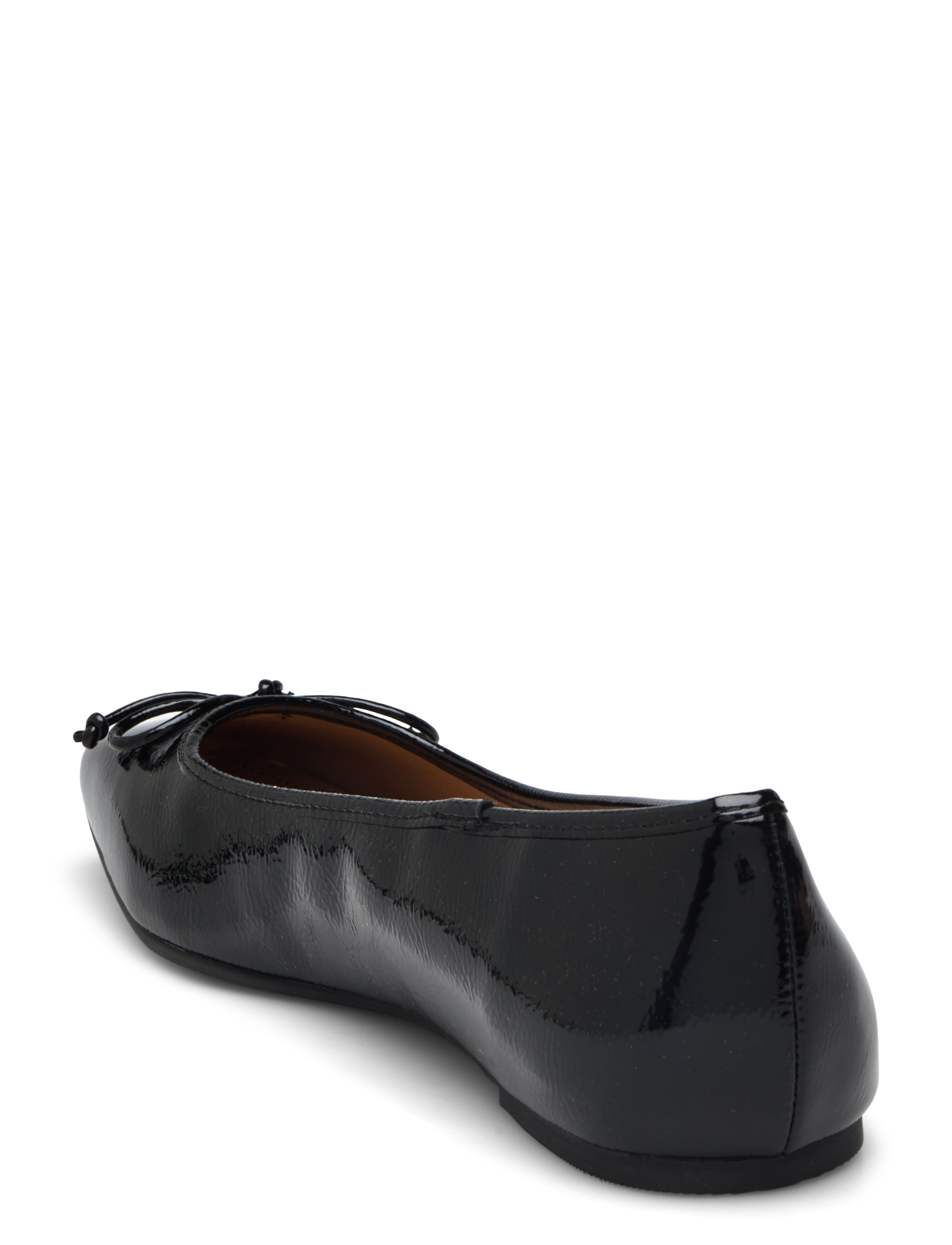 Bianco - BIAROSE Karré Ballet Flat Faux Leather - special occasions - black patent - 3