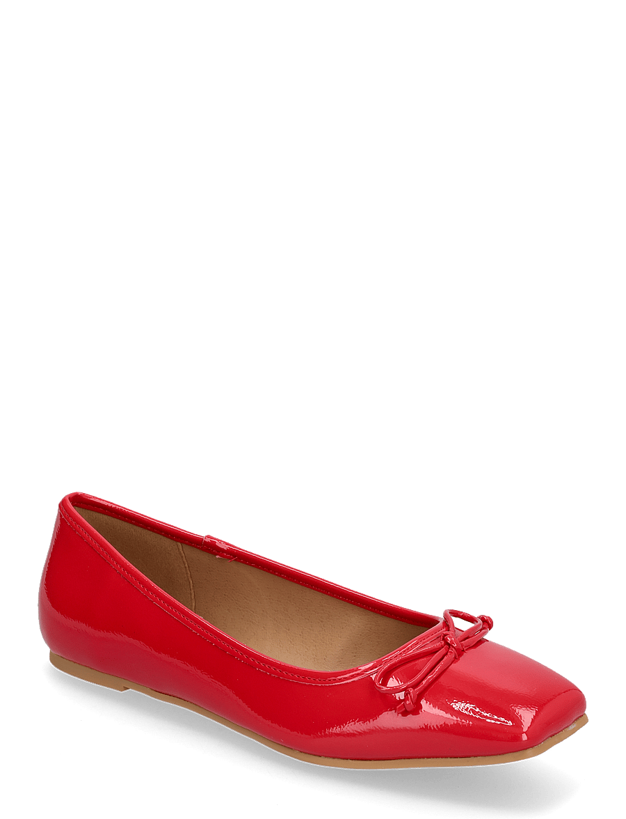 Bianco - BIAROSE Karré Ballet Flat Faux Leather - besondere anlässe - red patent - 1