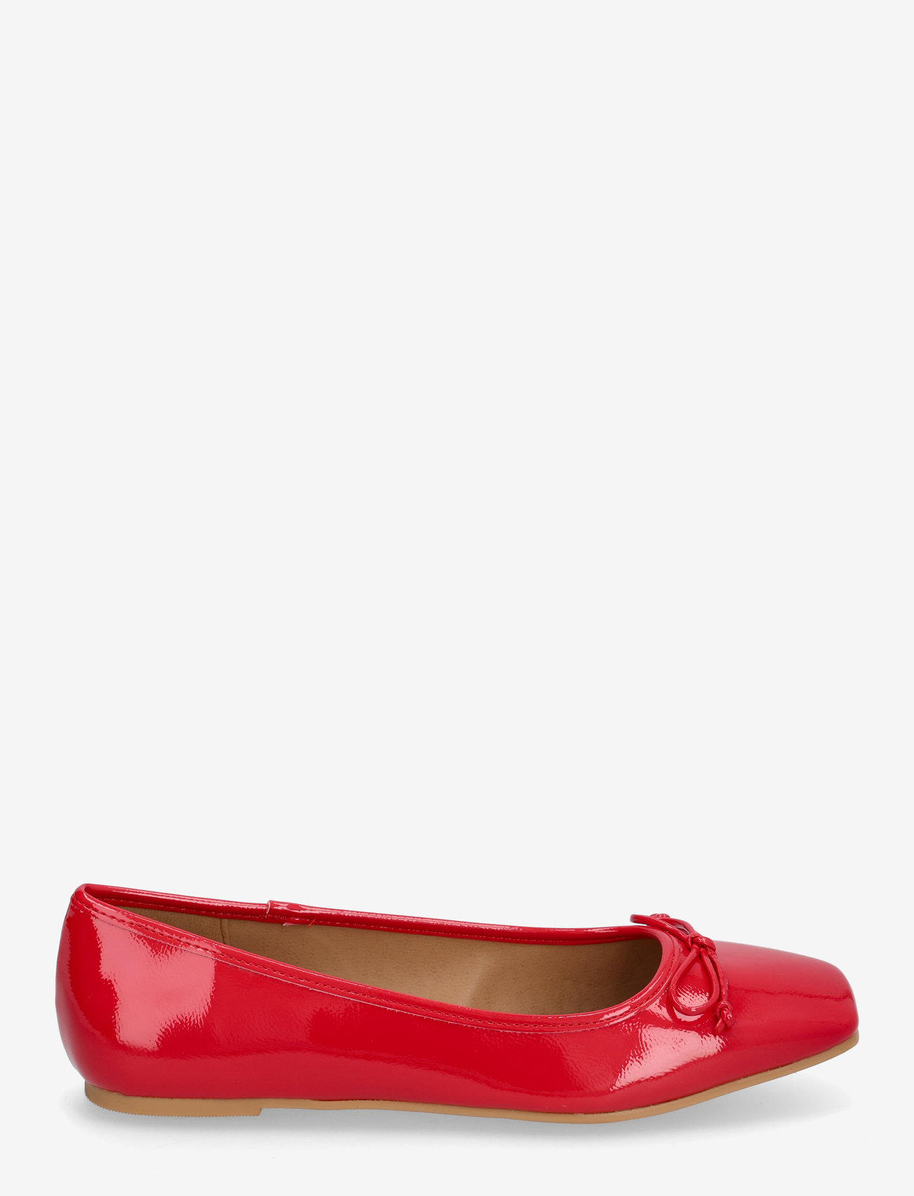 Bianco - BIAROSE Karré Ballet Flat Faux Leather - besondere anlässe - red patent - 2
