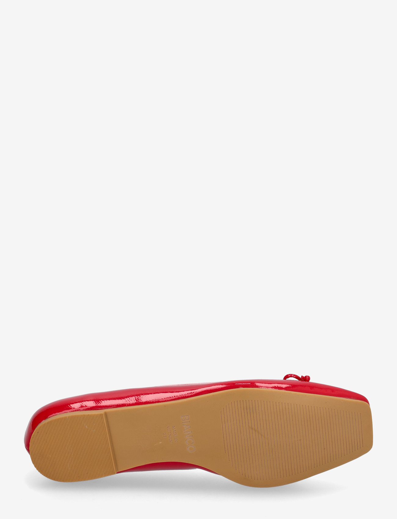 Bianco - BIAROSE Karré Ballet Flat Faux Leather - besondere anlässe - red patent - 5