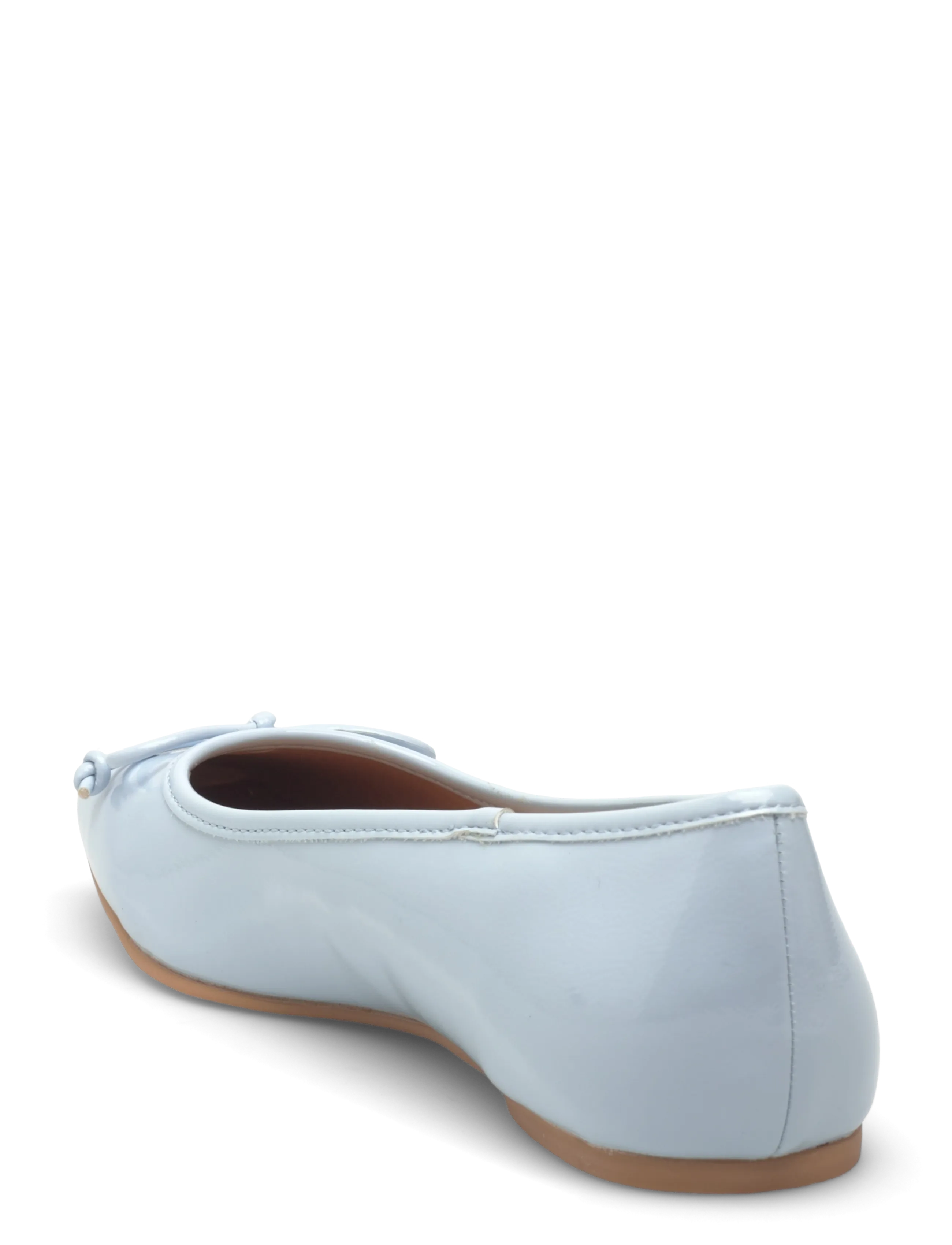 Bianco - BIAROSE Karré Ballet Flat Faux Leather - særlige begivenheder - sky blue patent - 2