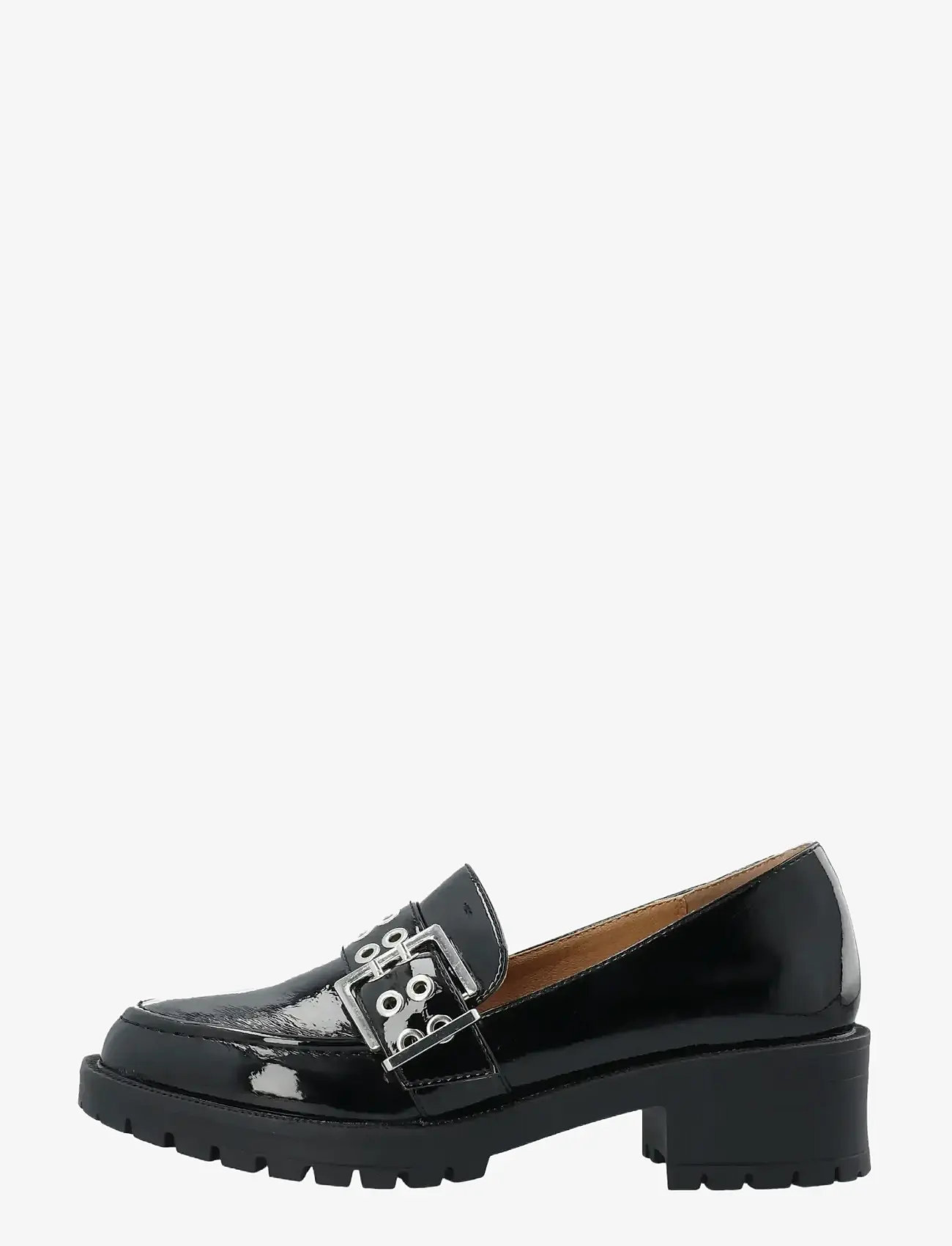 Bianco - BIAPEARL Buckle Loafer Faux Leather - modetrends - black patent - 1