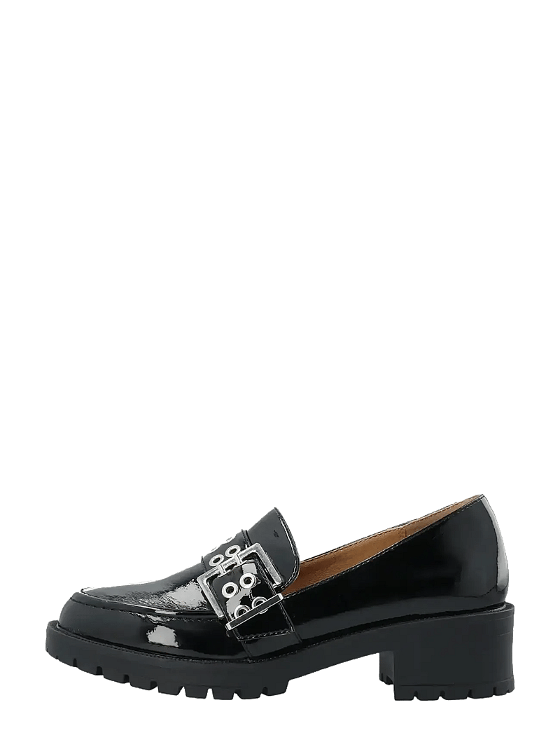 Bianco - BIAPEARL Buckle Loafer Faux Leather - modetrends - black patent - 1